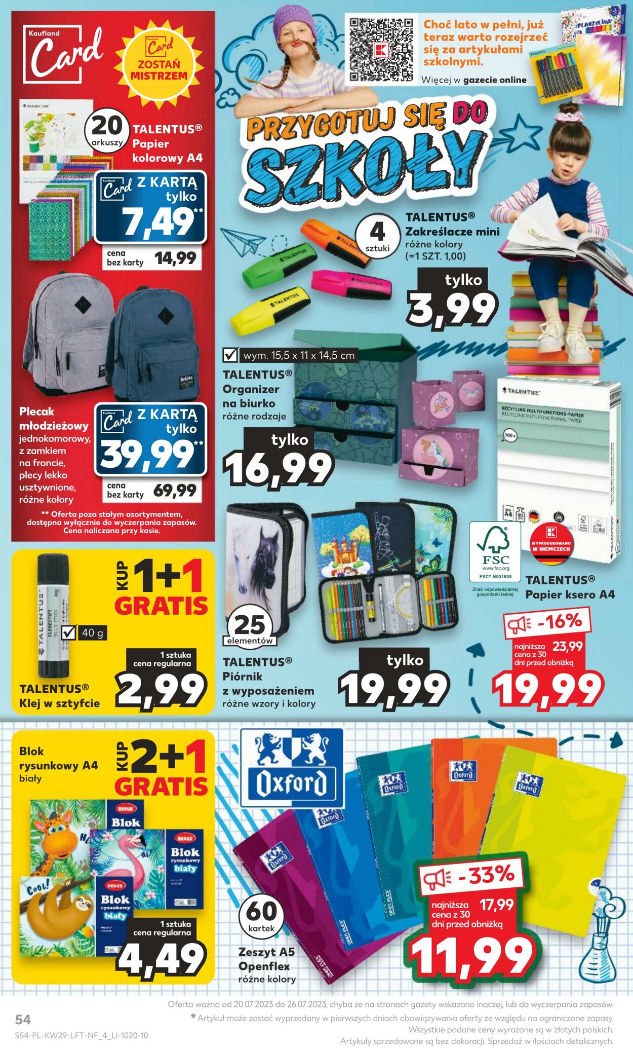 Gazetka Kaufland 20.07.2023 - 26.07.2023