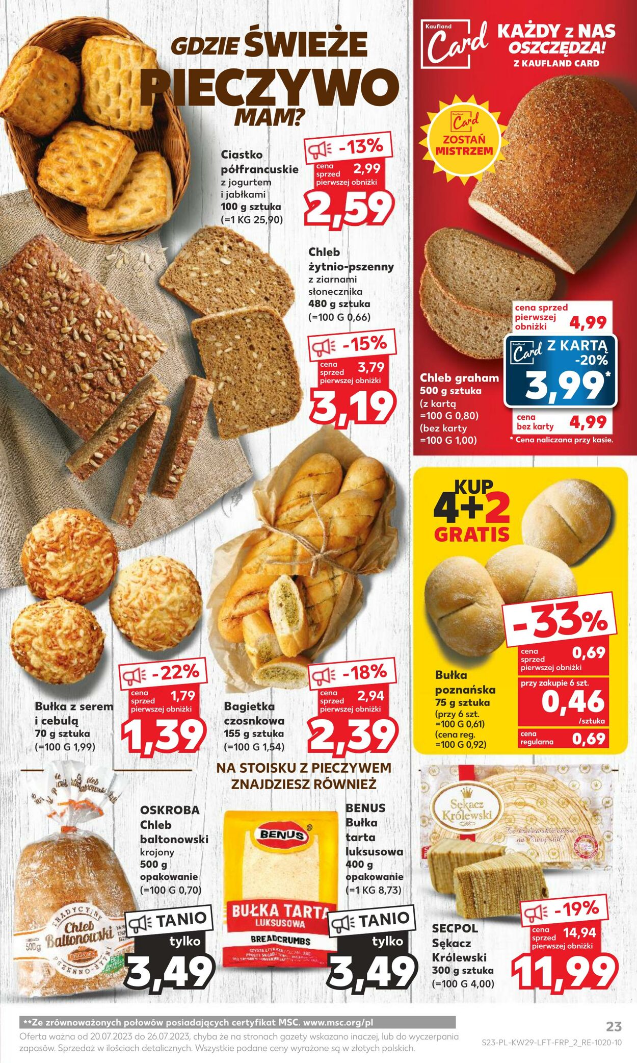 Gazetka Kaufland 20.07.2023 - 26.07.2023