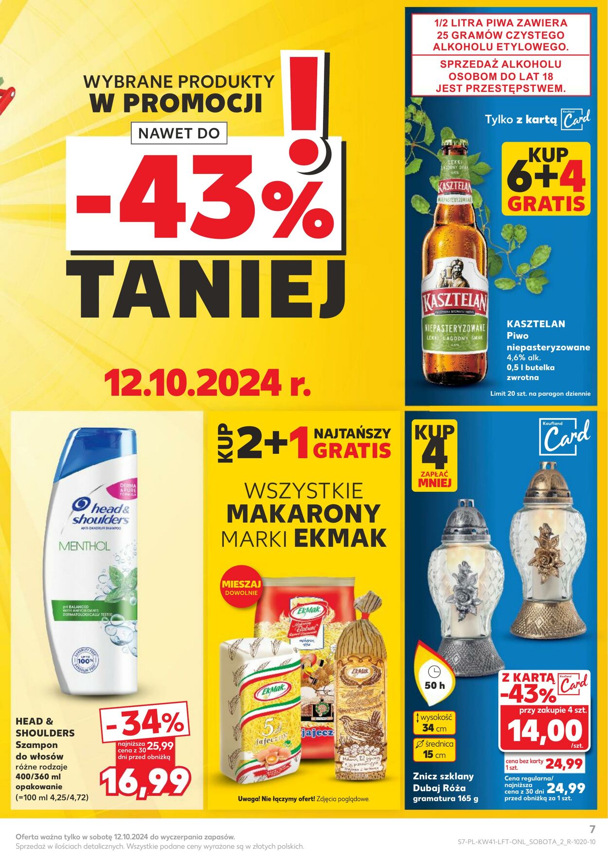 Gazetka Kaufland 10.10.2024 - 16.10.2024