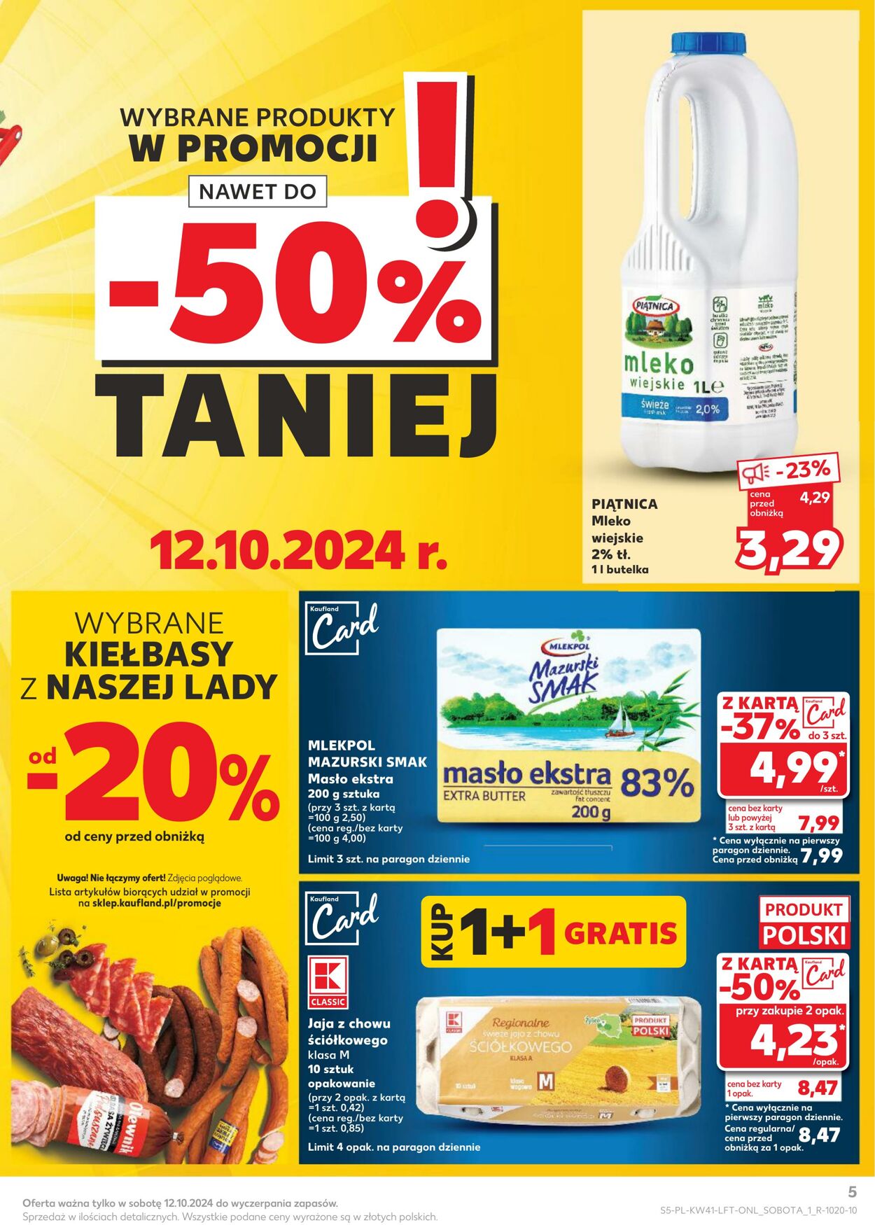 Gazetka Kaufland 10.10.2024 - 16.10.2024