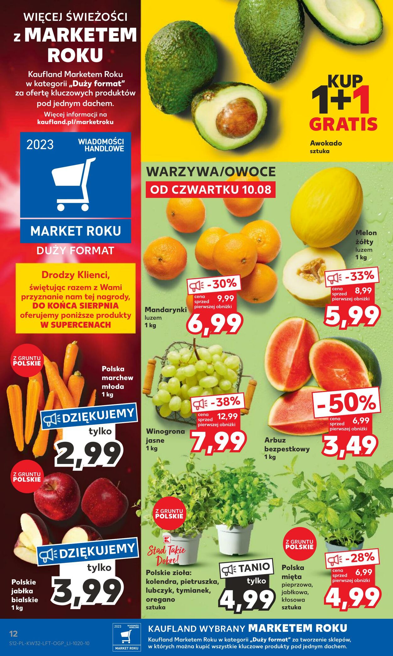 Gazetka Kaufland 10.08.2023 - 16.08.2023