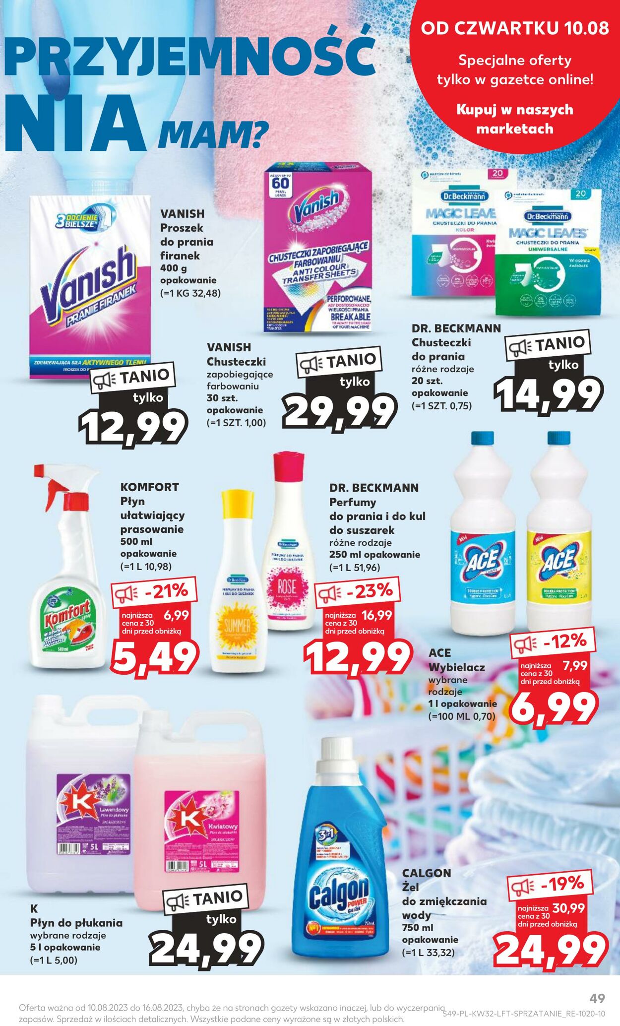 Gazetka Kaufland 10.08.2023 - 16.08.2023