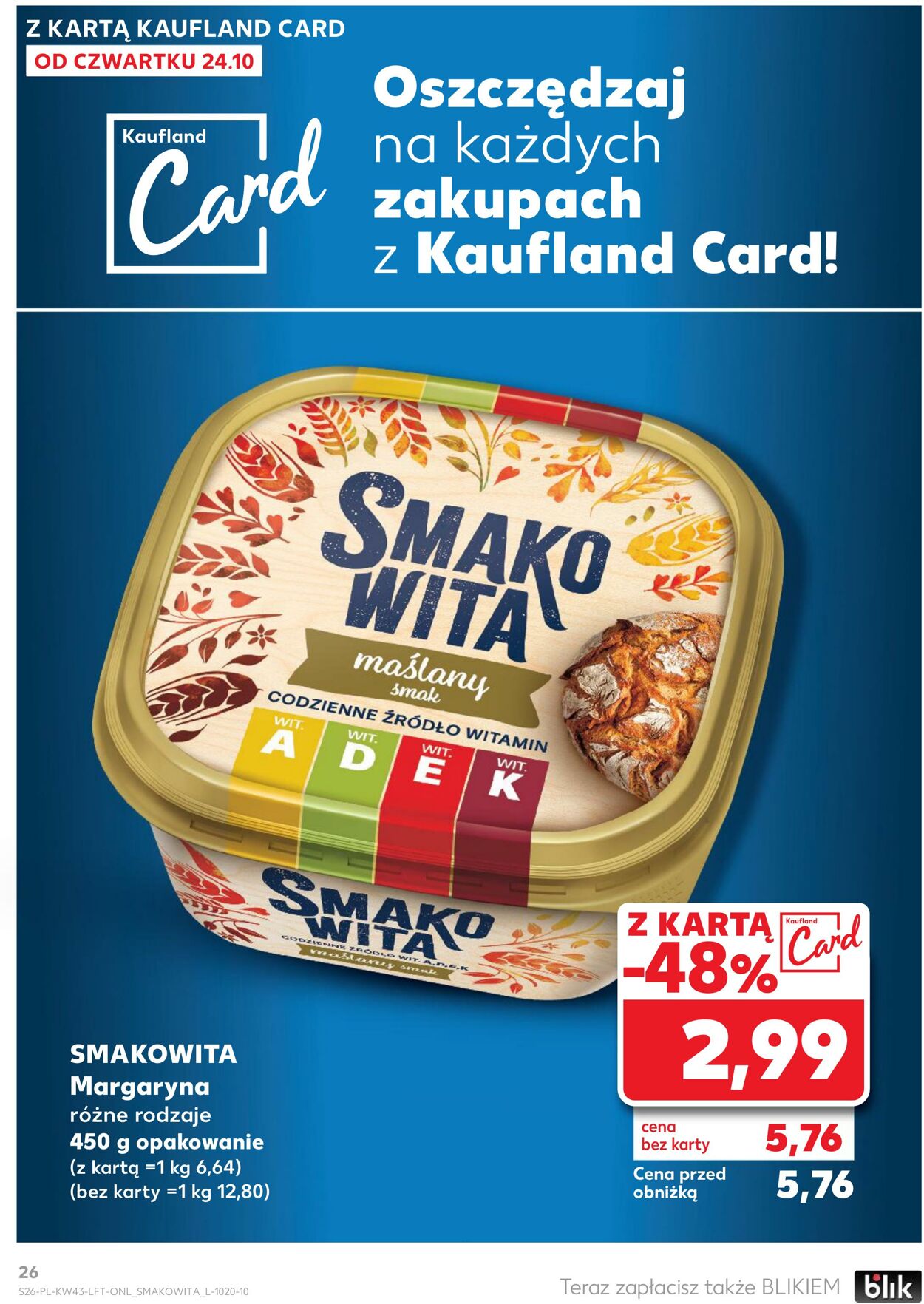 Gazetka Kaufland 24.10.2024 - 29.10.2024