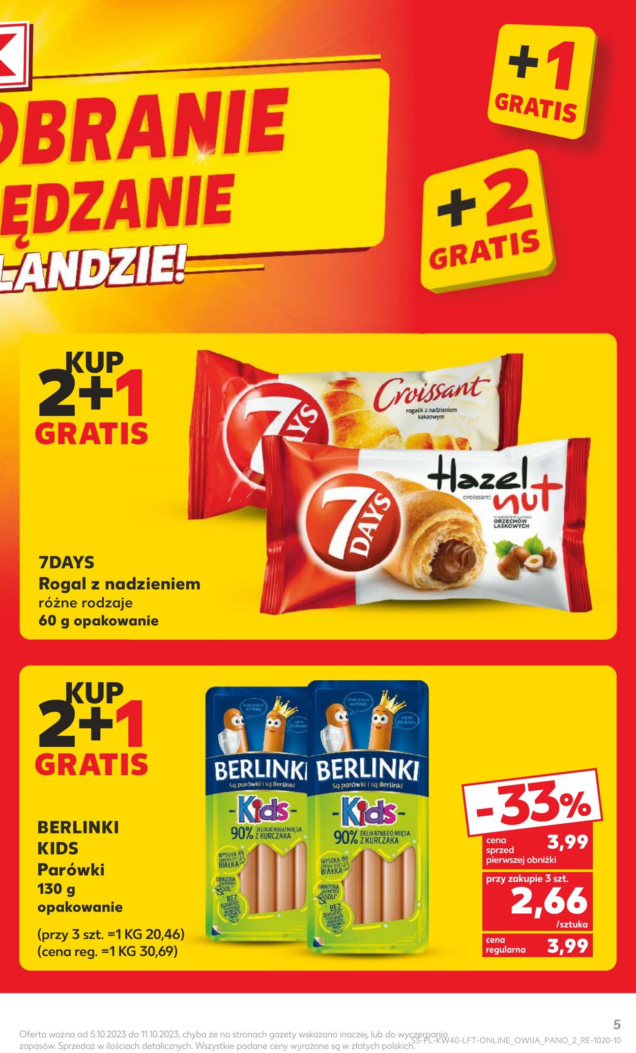 Gazetka Kaufland 05.10.2023 - 11.10.2023