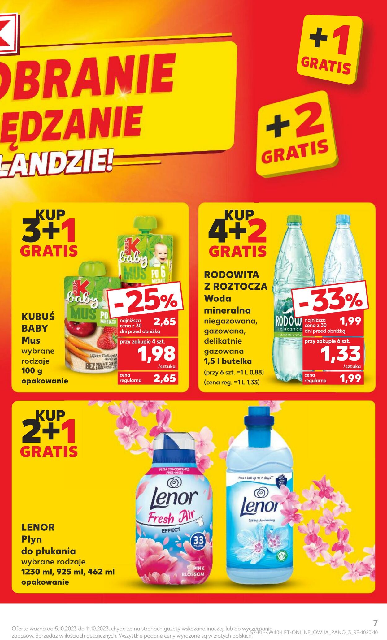 Gazetka Kaufland 05.10.2023 - 11.10.2023