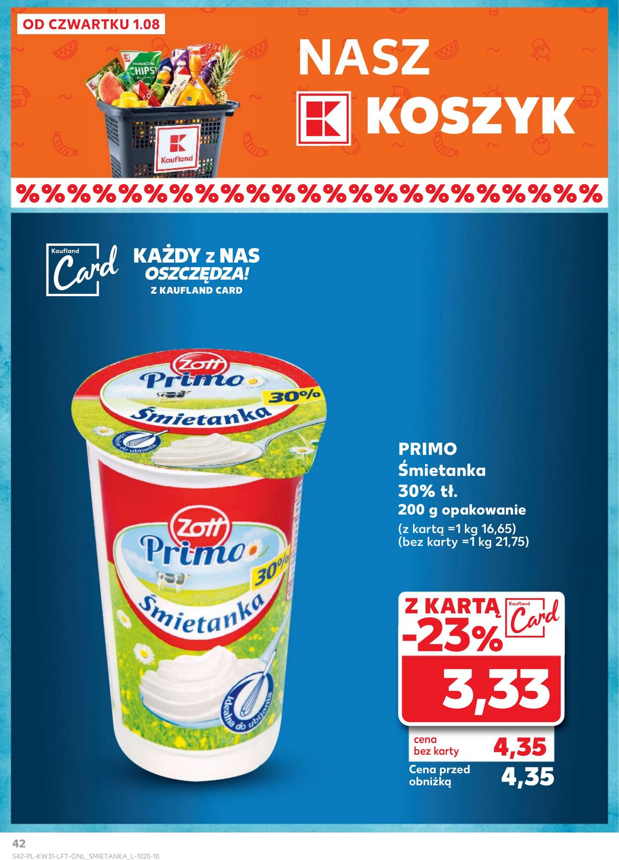 Gazetka Kaufland 01.08.2024 - 07.08.2024