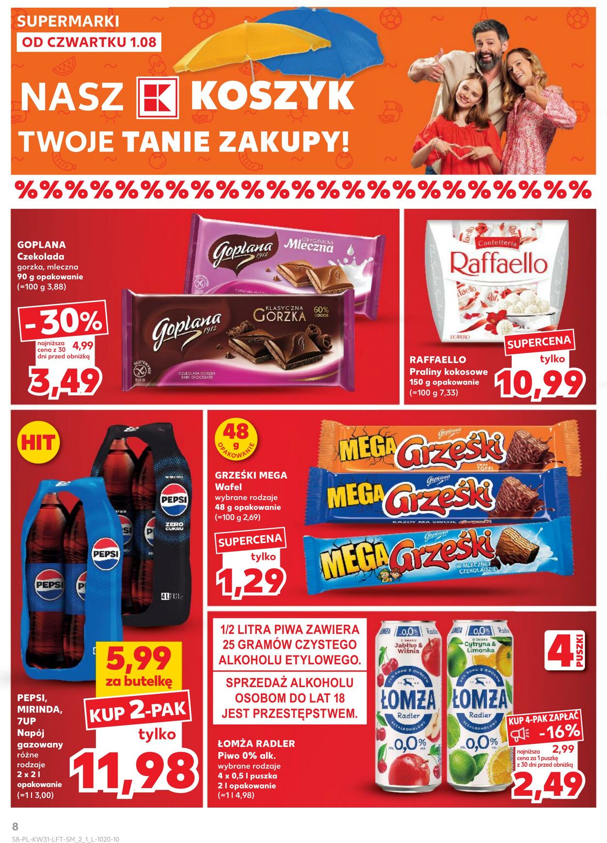 Gazetka Kaufland 01.08.2024 - 07.08.2024