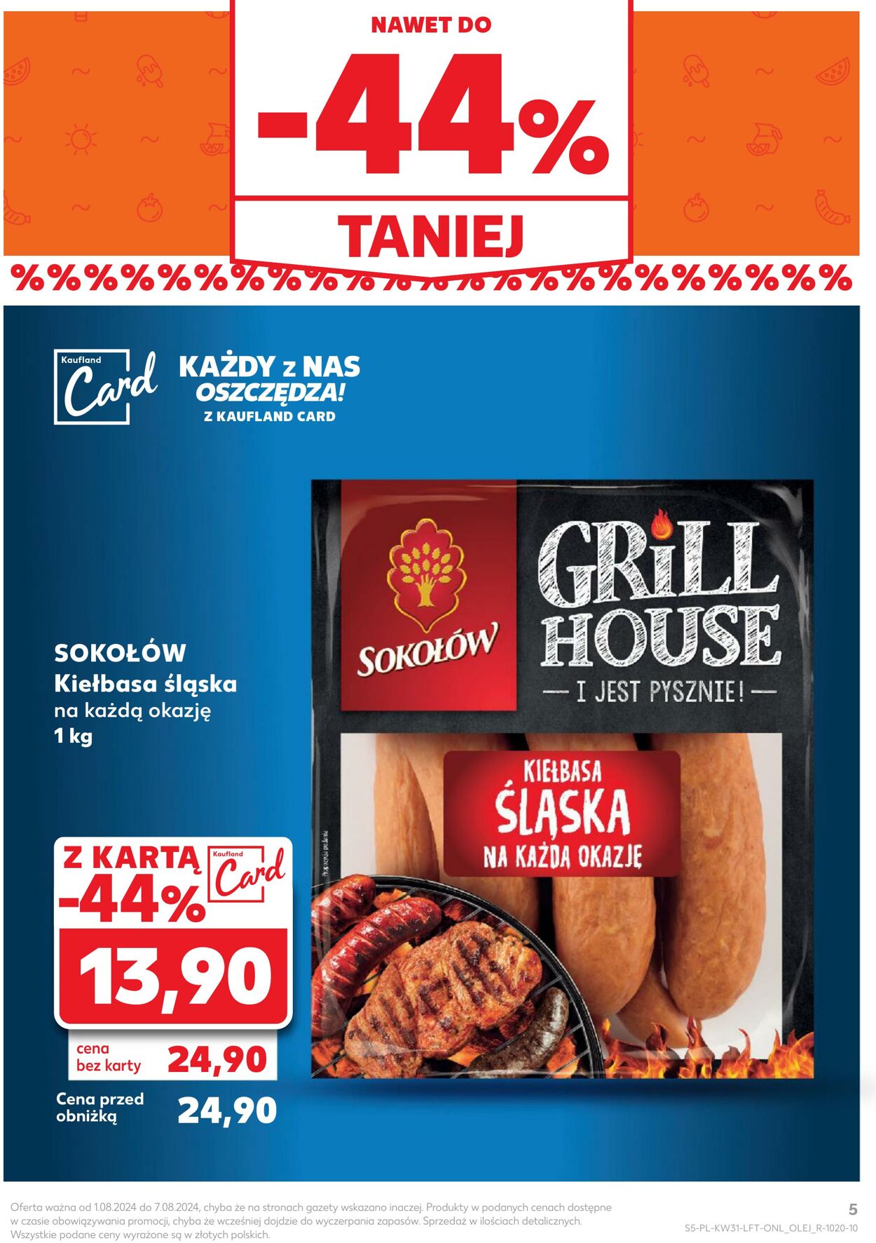 Gazetka Kaufland 01.08.2024 - 07.08.2024