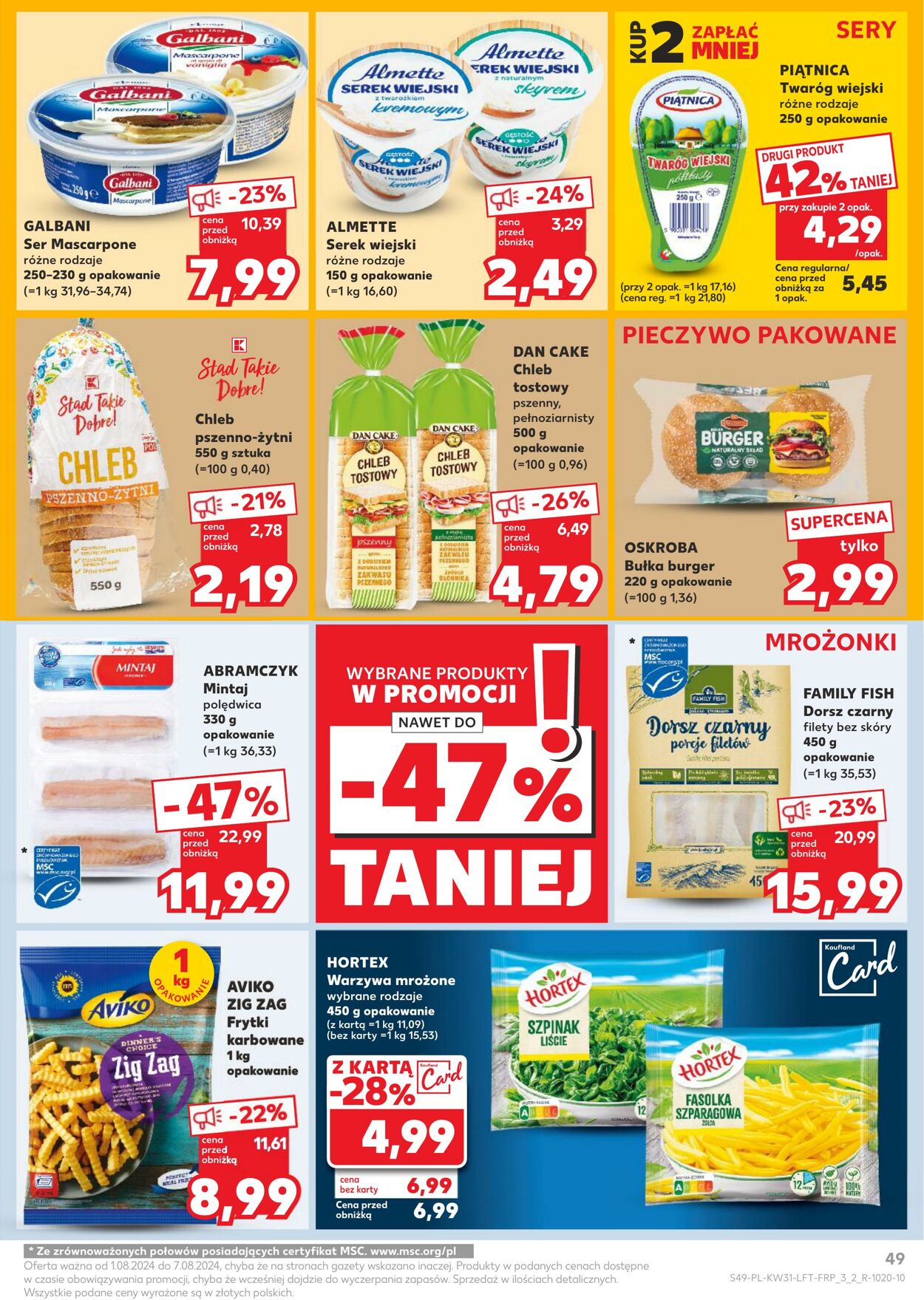 Gazetka Kaufland 01.08.2024 - 07.08.2024