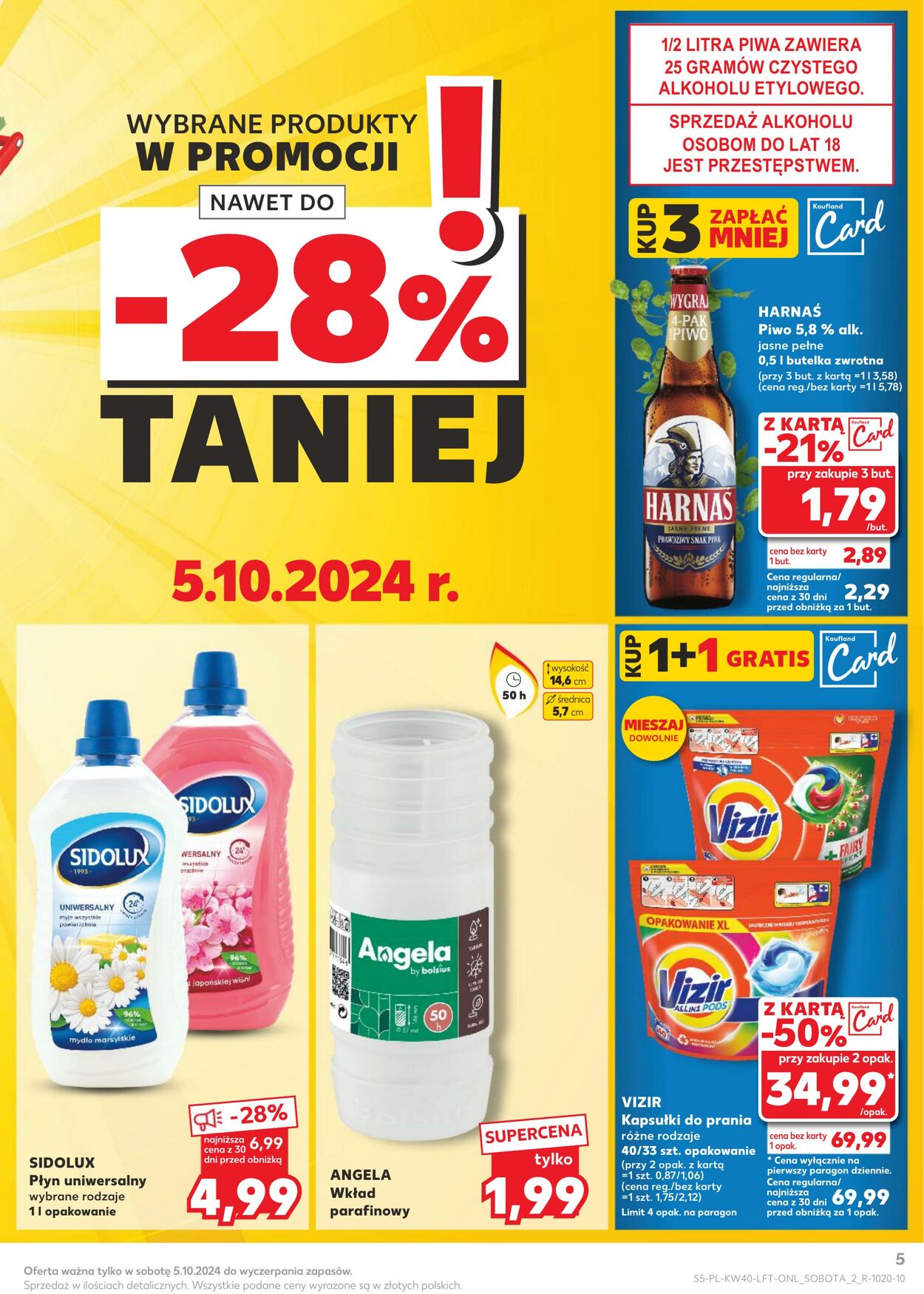 Gazetka Kaufland 03.10.2024 - 09.10.2024