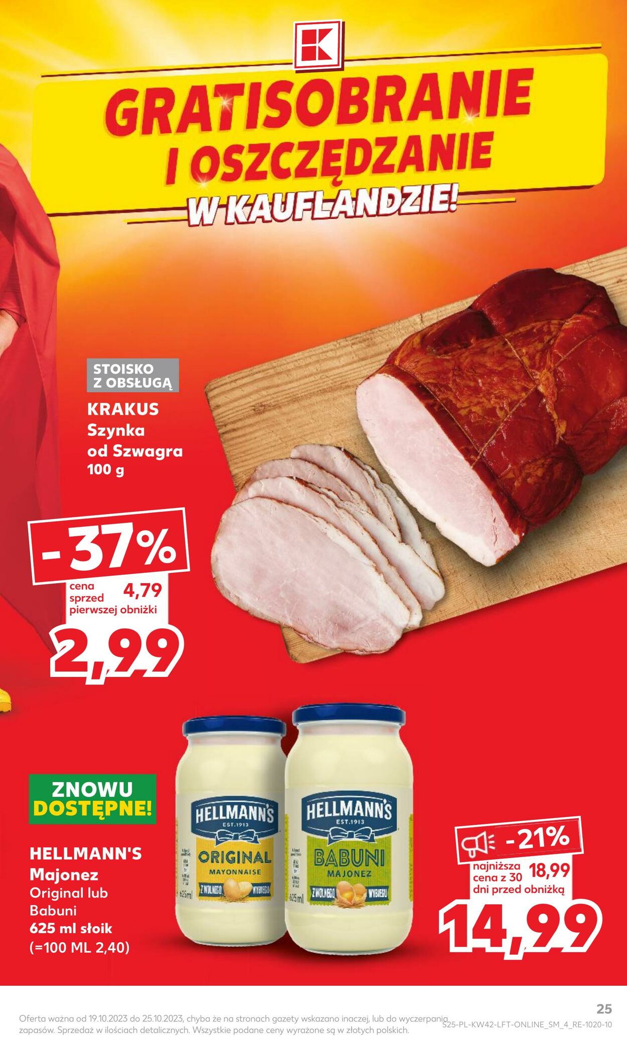 Gazetka Kaufland 19.10.2023 - 25.10.2023