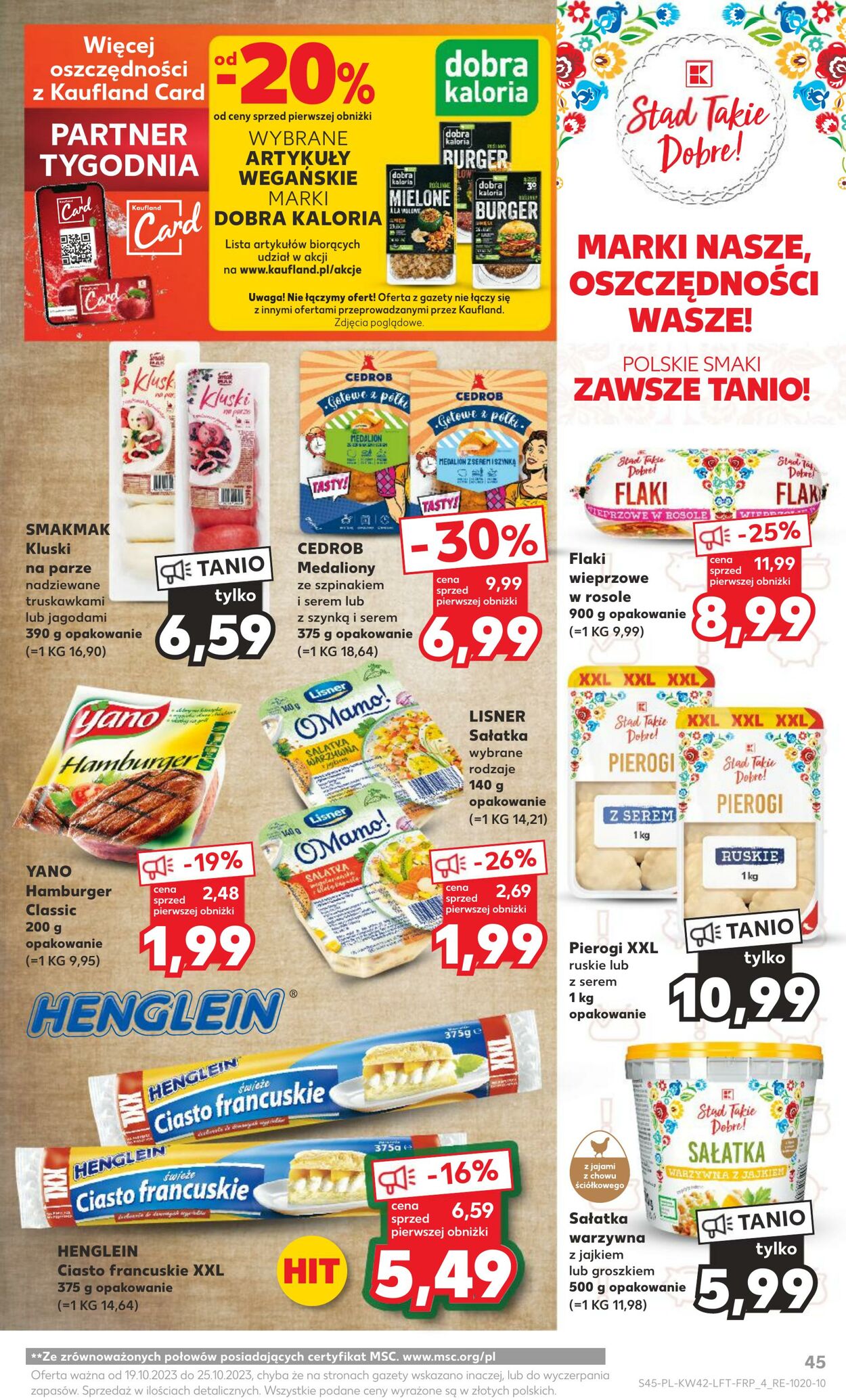 Gazetka Kaufland 19.10.2023 - 25.10.2023