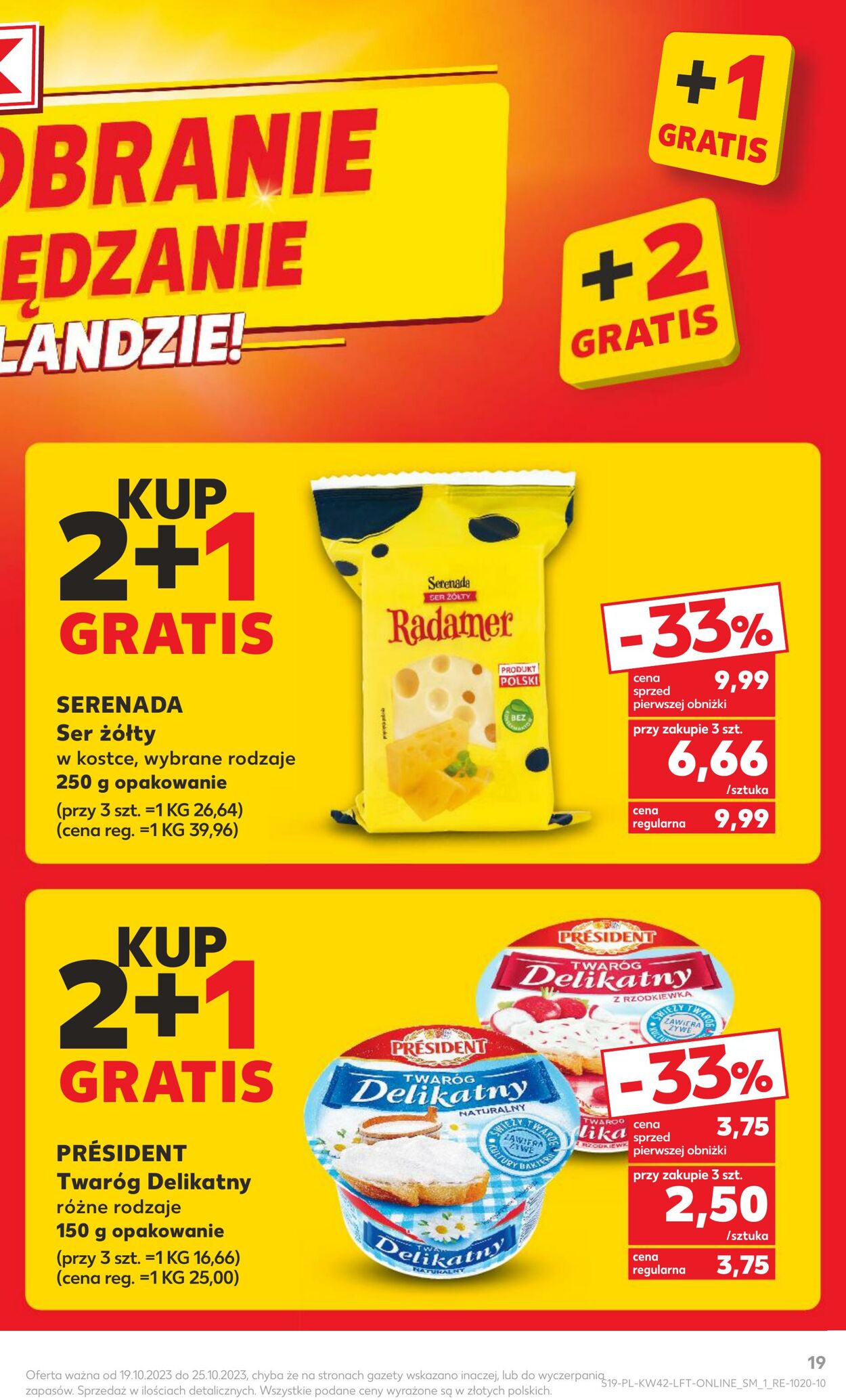 Gazetka Kaufland 19.10.2023 - 25.10.2023