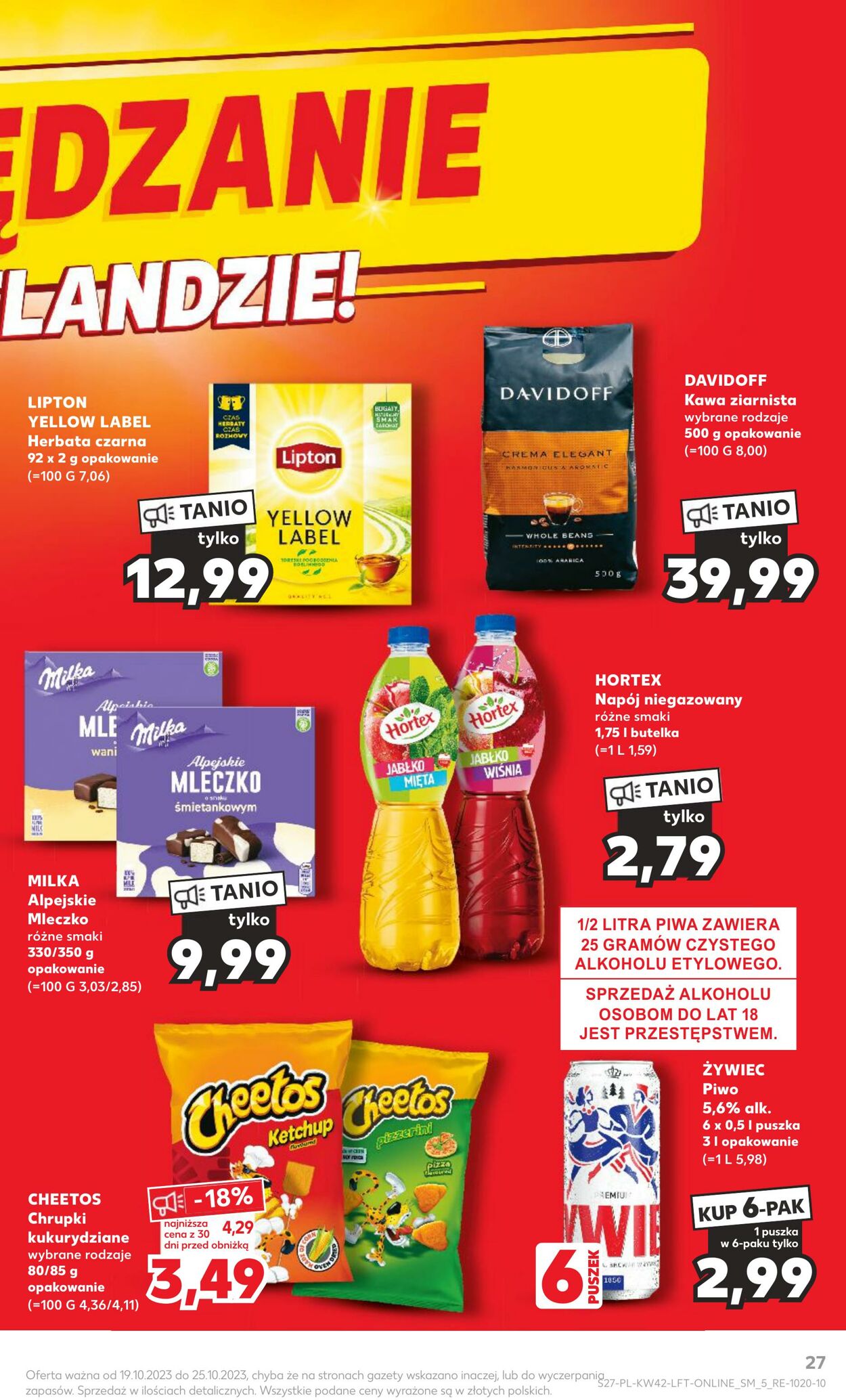 Gazetka Kaufland 19.10.2023 - 25.10.2023