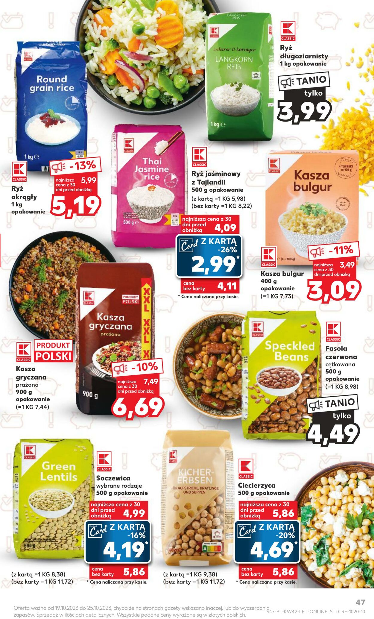 Gazetka Kaufland 19.10.2023 - 25.10.2023