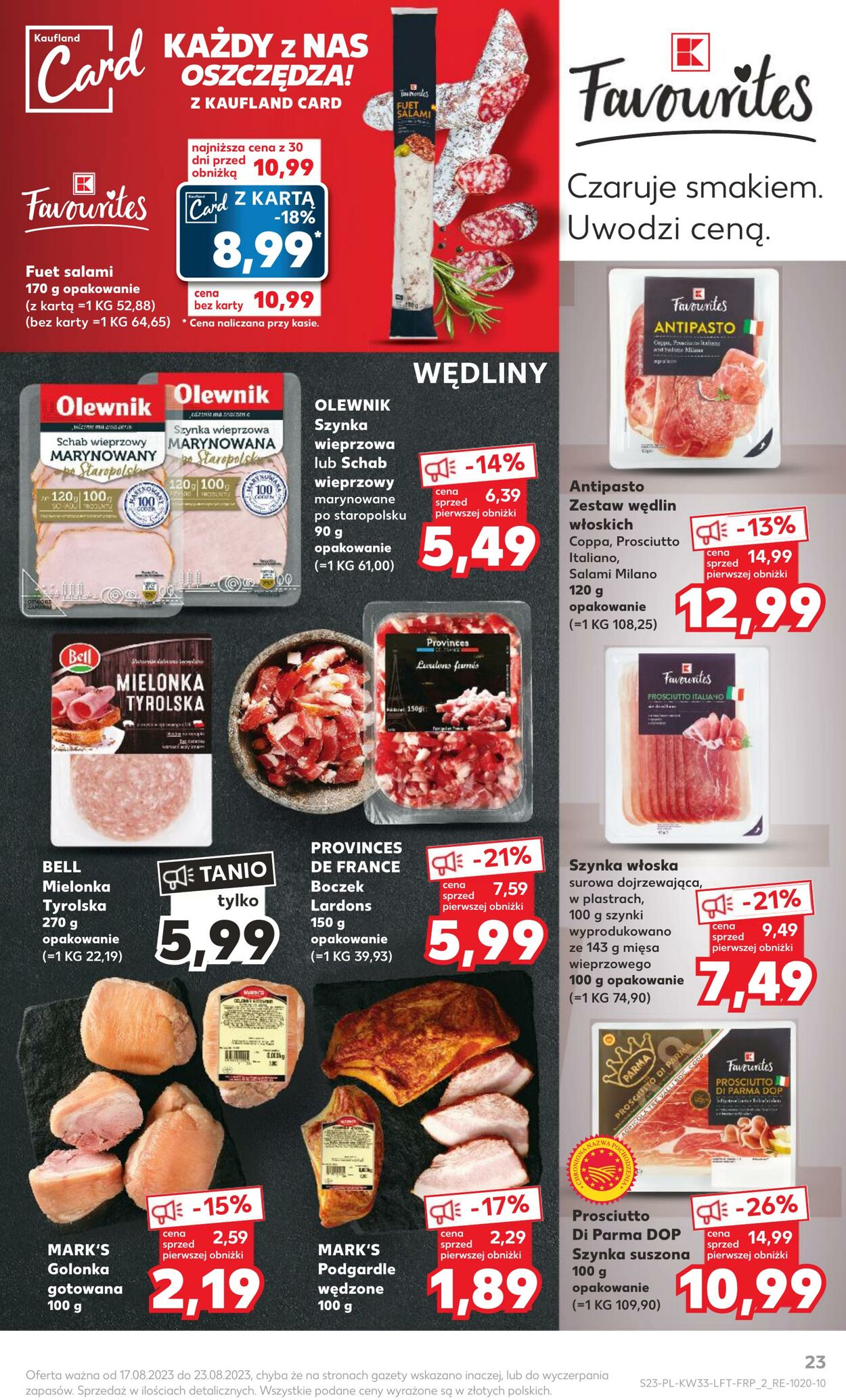 Gazetka Kaufland 17.08.2023 - 23.08.2023