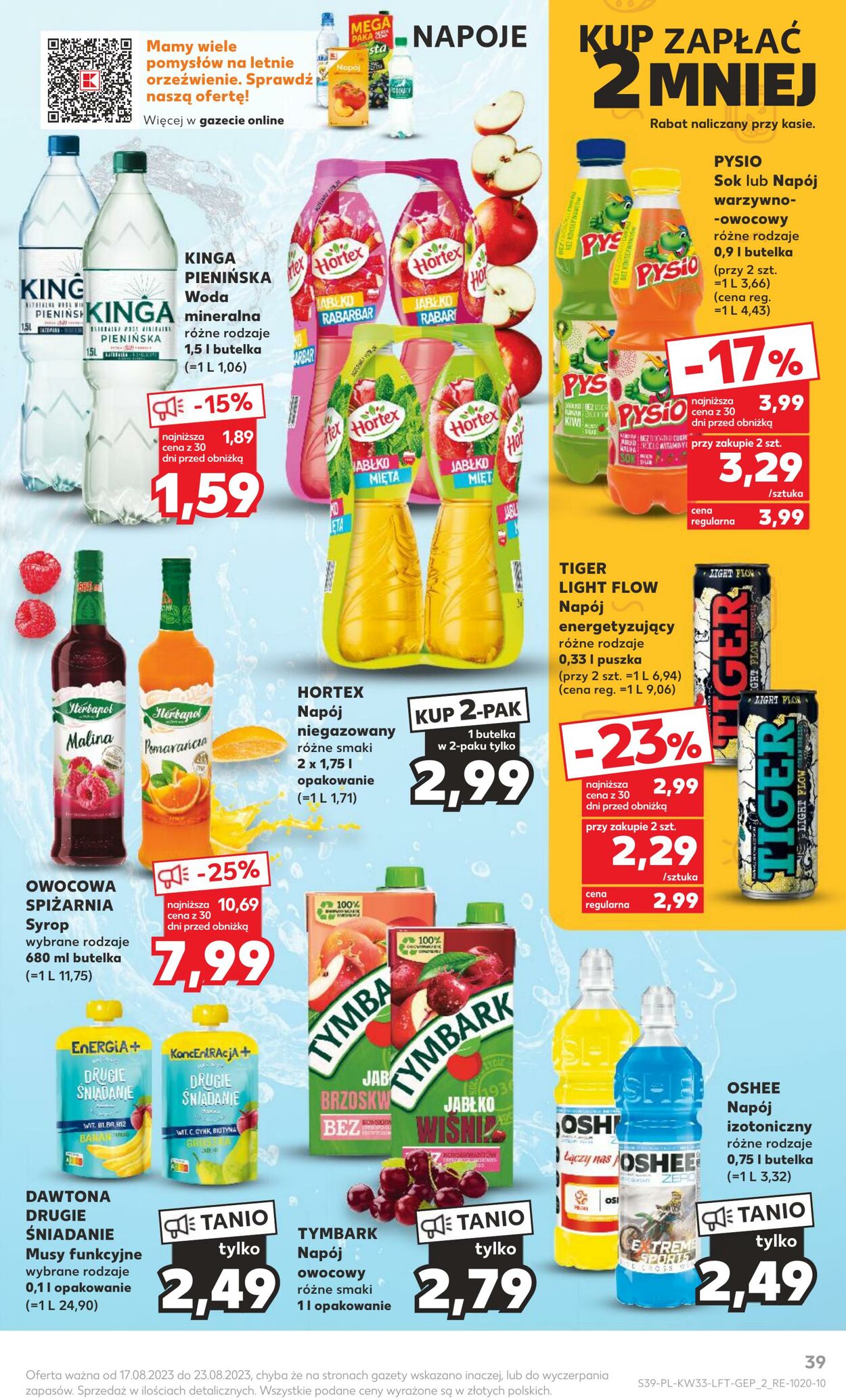 Gazetka Kaufland 17.08.2023 - 23.08.2023