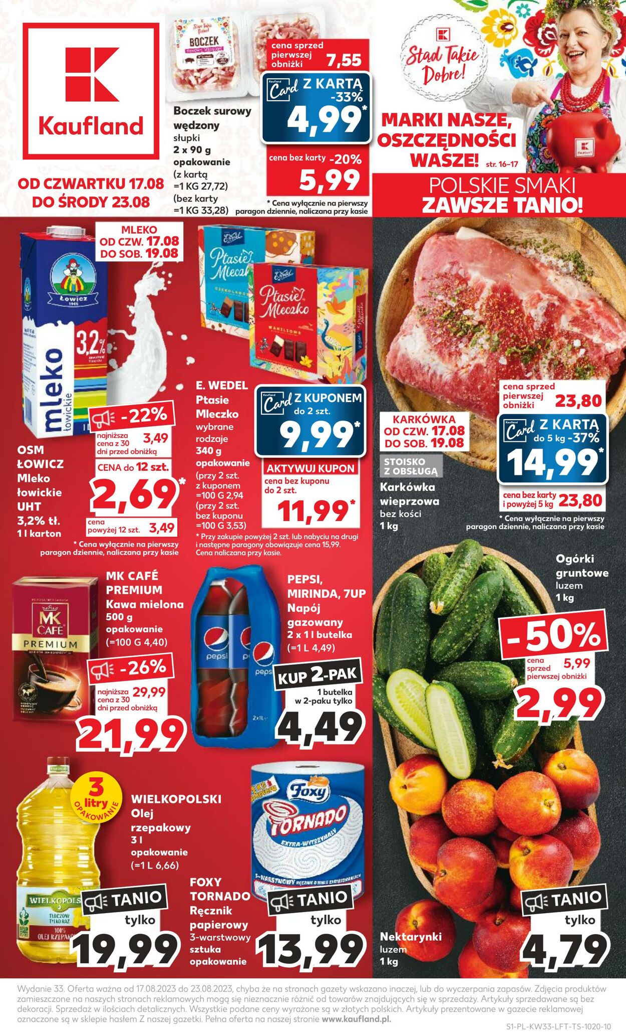 Gazetka Kaufland 17.08.2023 - 23.08.2023