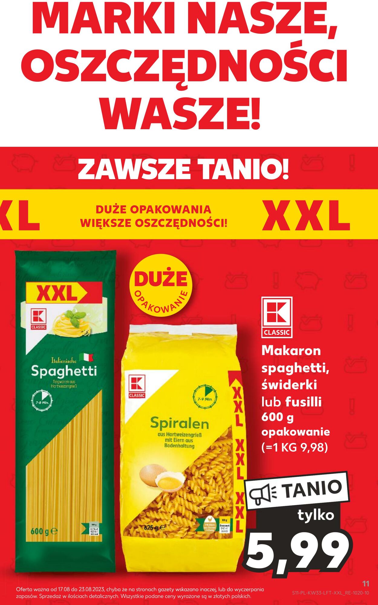 Gazetka Kaufland 17.08.2023 - 23.08.2023