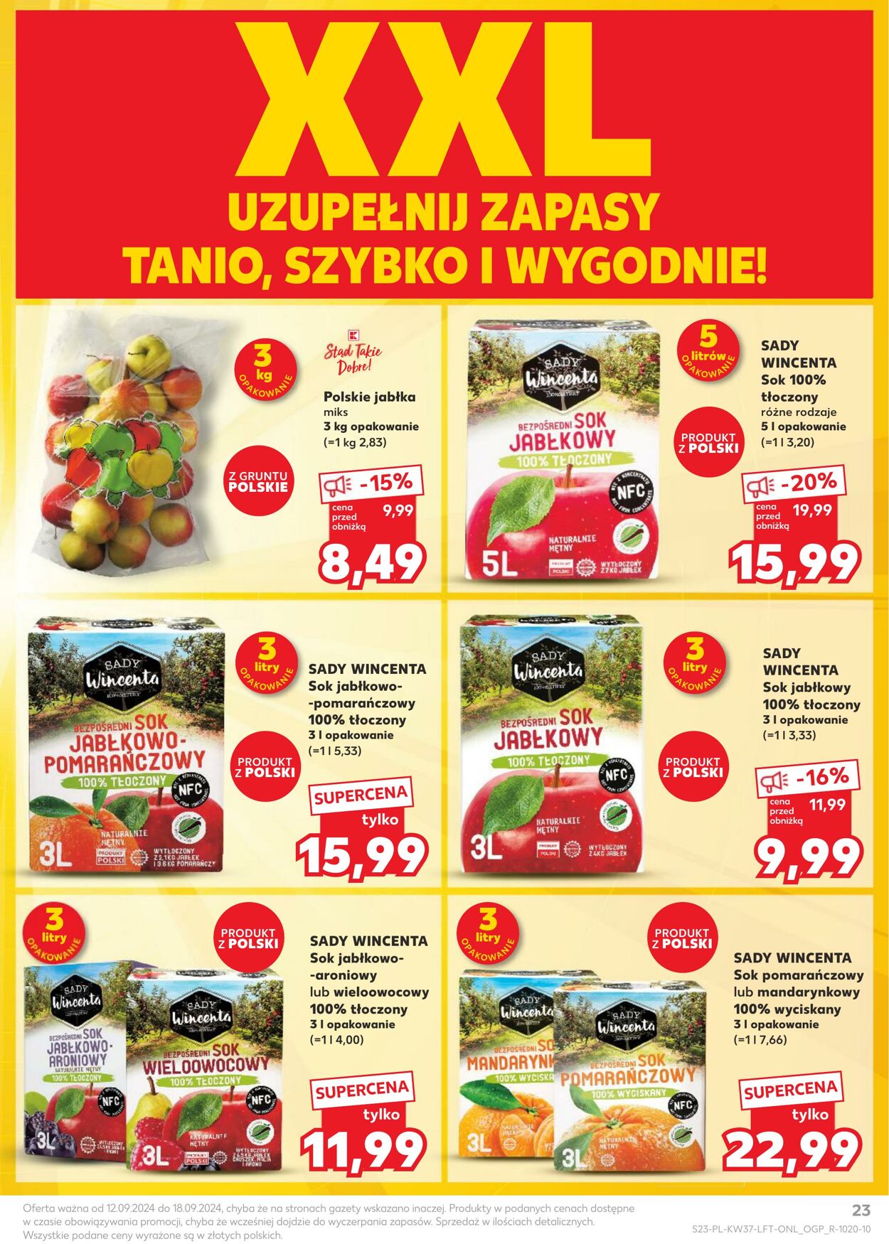 Gazetka Kaufland 12.09.2024 - 18.09.2024