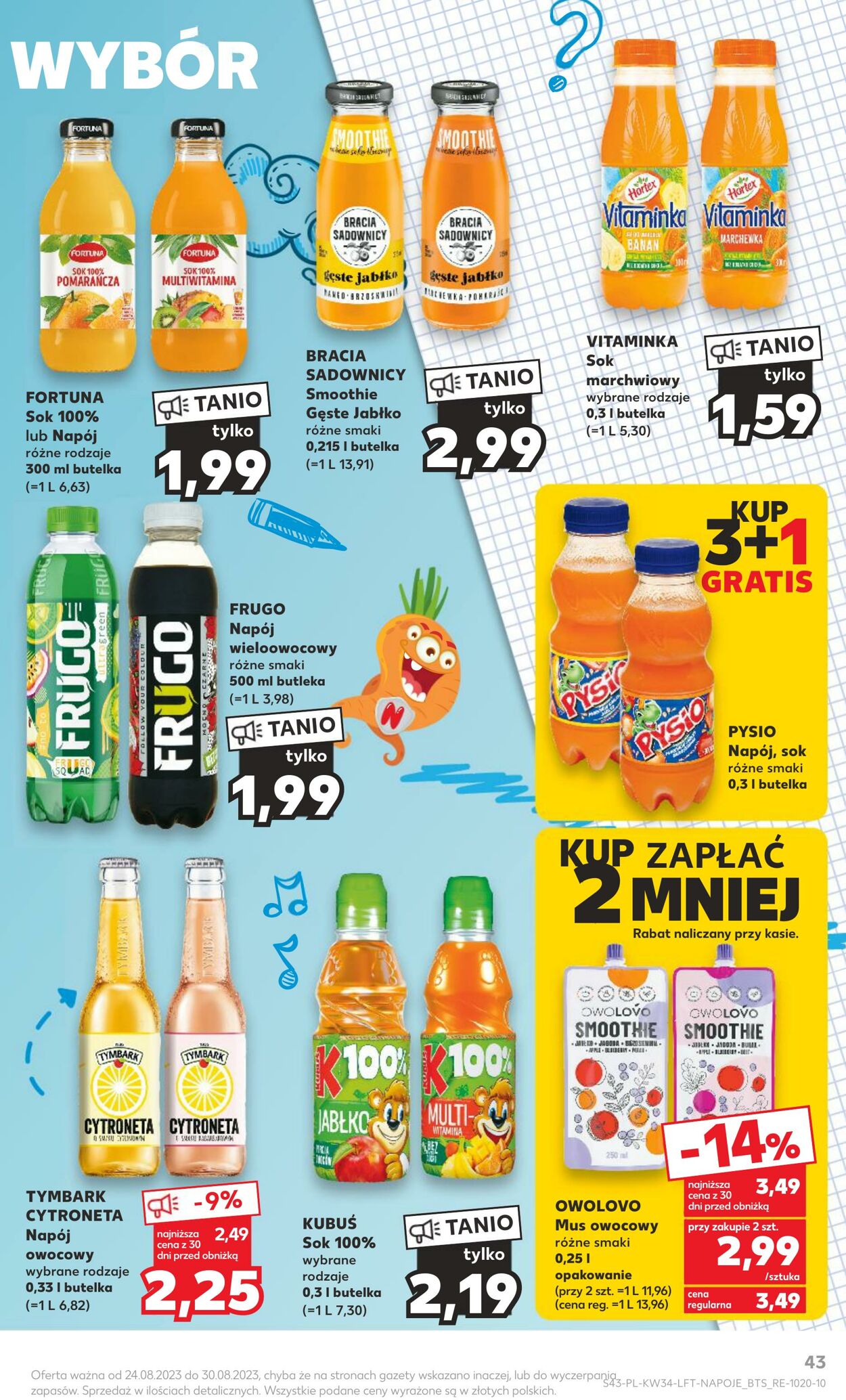 Gazetka Kaufland 24.08.2023 - 30.08.2023