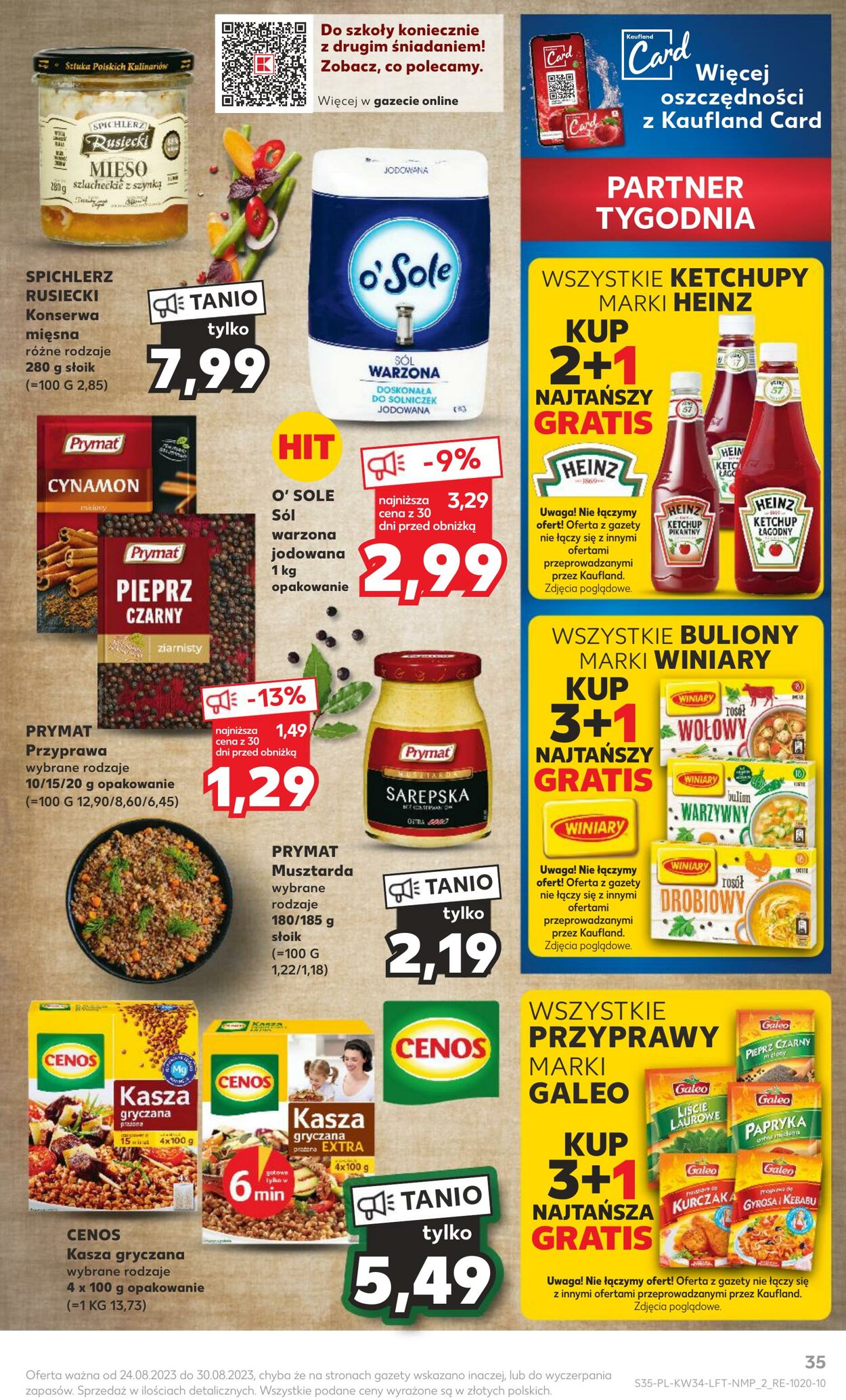 Gazetka Kaufland 24.08.2023 - 30.08.2023