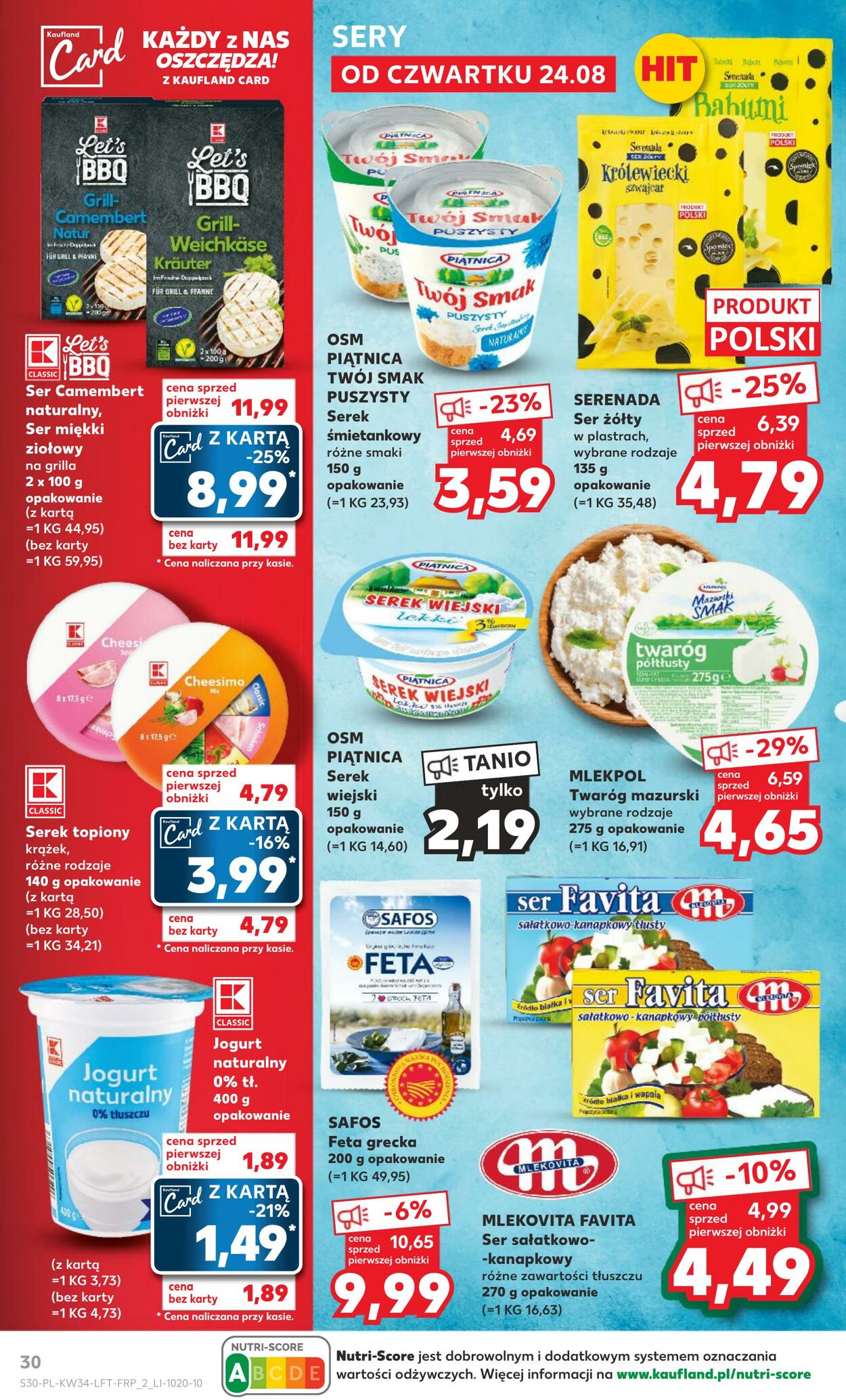 Gazetka Kaufland 24.08.2023 - 30.08.2023