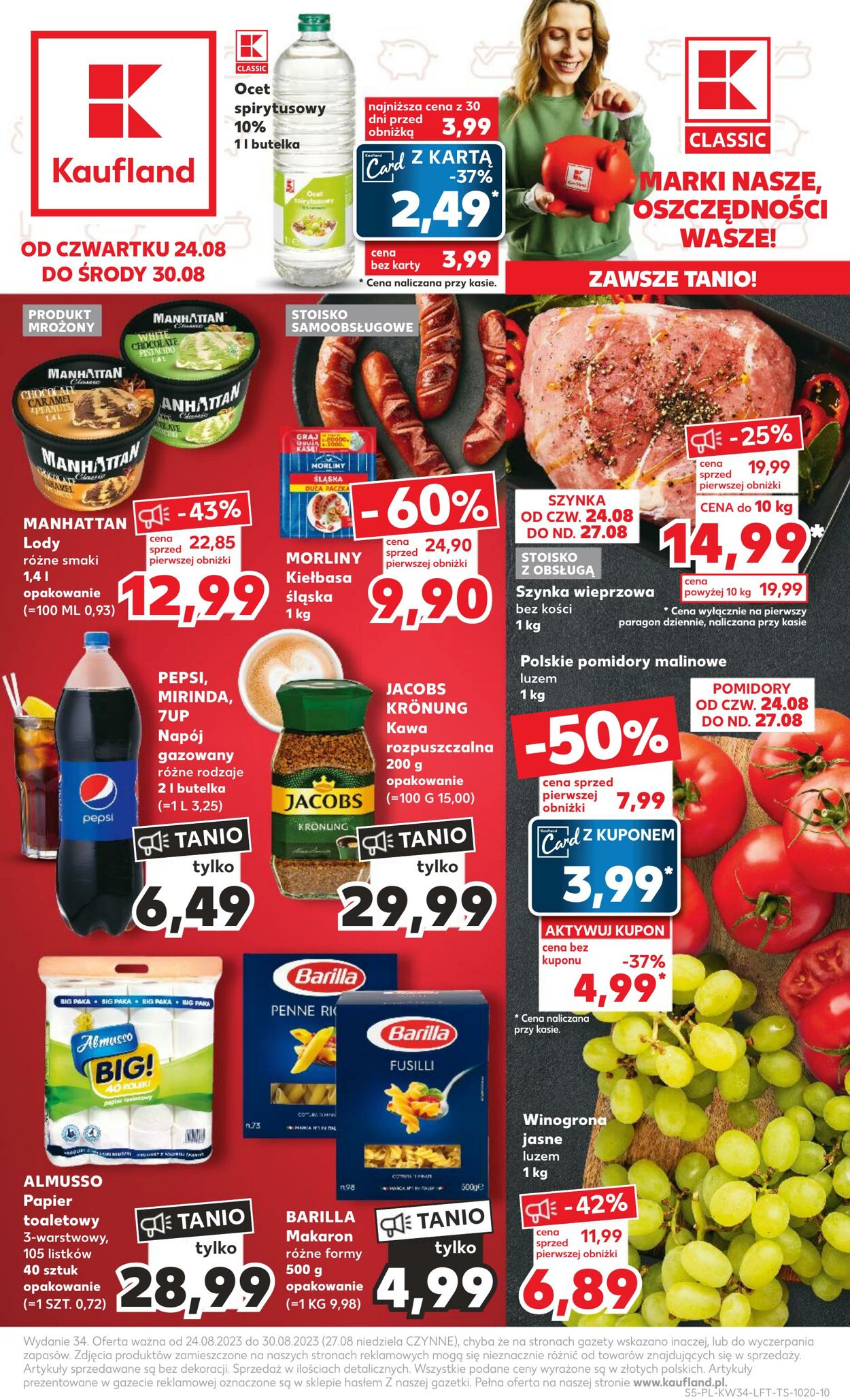 Gazetka Kaufland 24.08.2023 - 30.08.2023