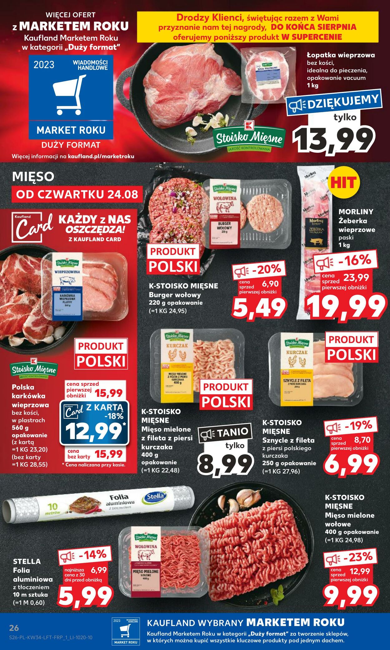 Gazetka Kaufland 24.08.2023 - 30.08.2023