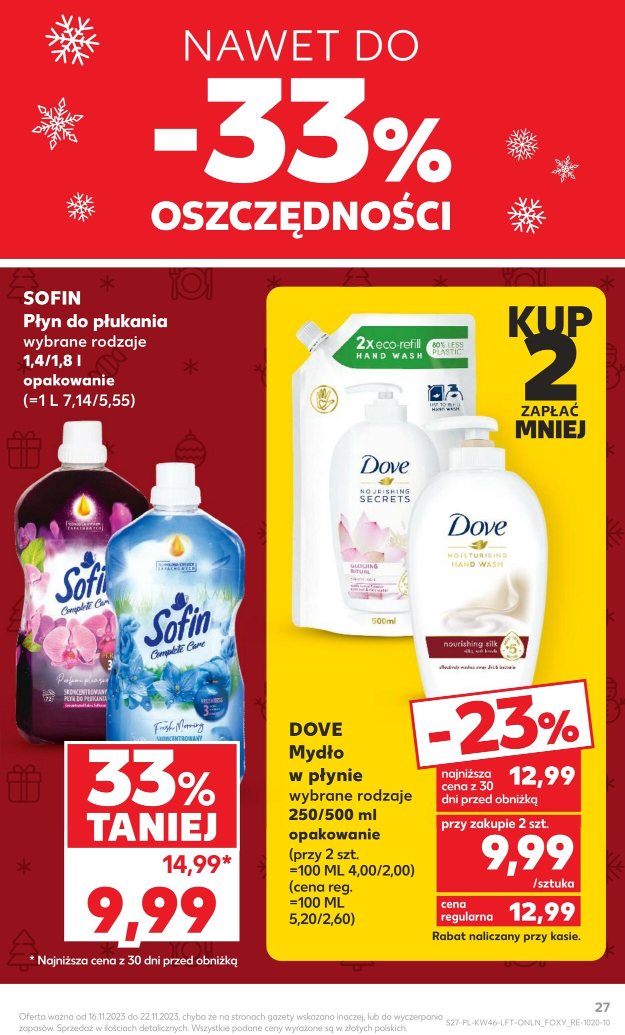 Gazetka Kaufland 16.11.2023 - 22.11.2023