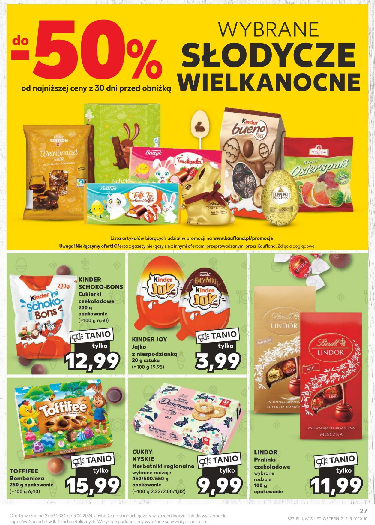 Gazetka Kaufland 27.03.2024 - 03.04.2024