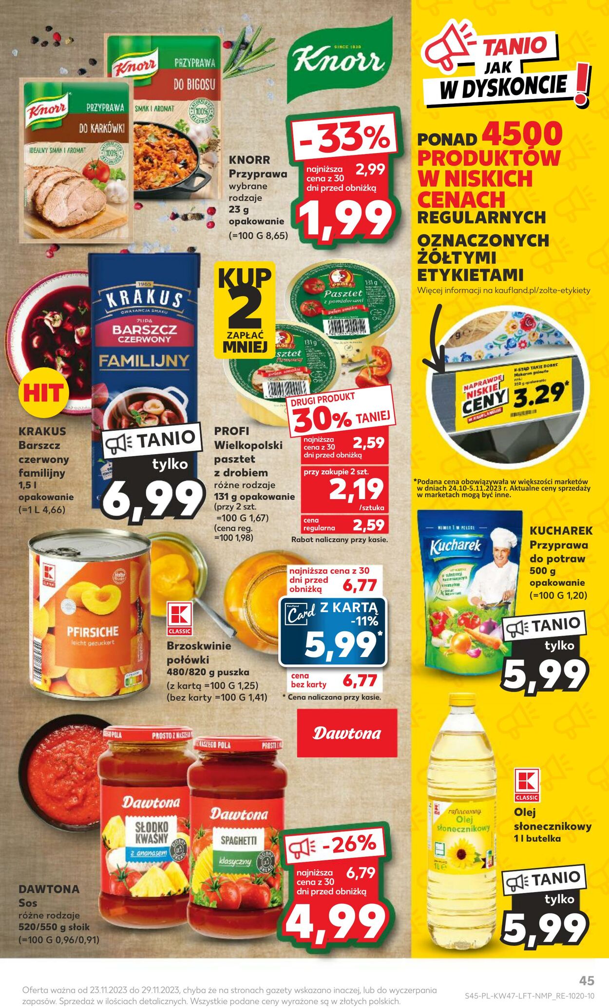 Gazetka Kaufland 23.11.2023 - 29.11.2023