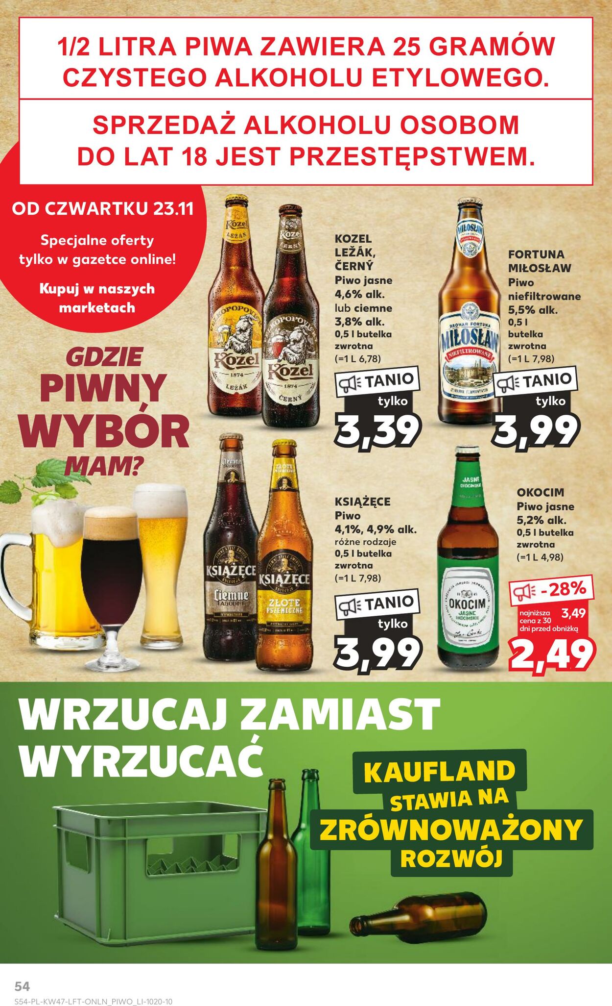 Gazetka Kaufland 23.11.2023 - 29.11.2023