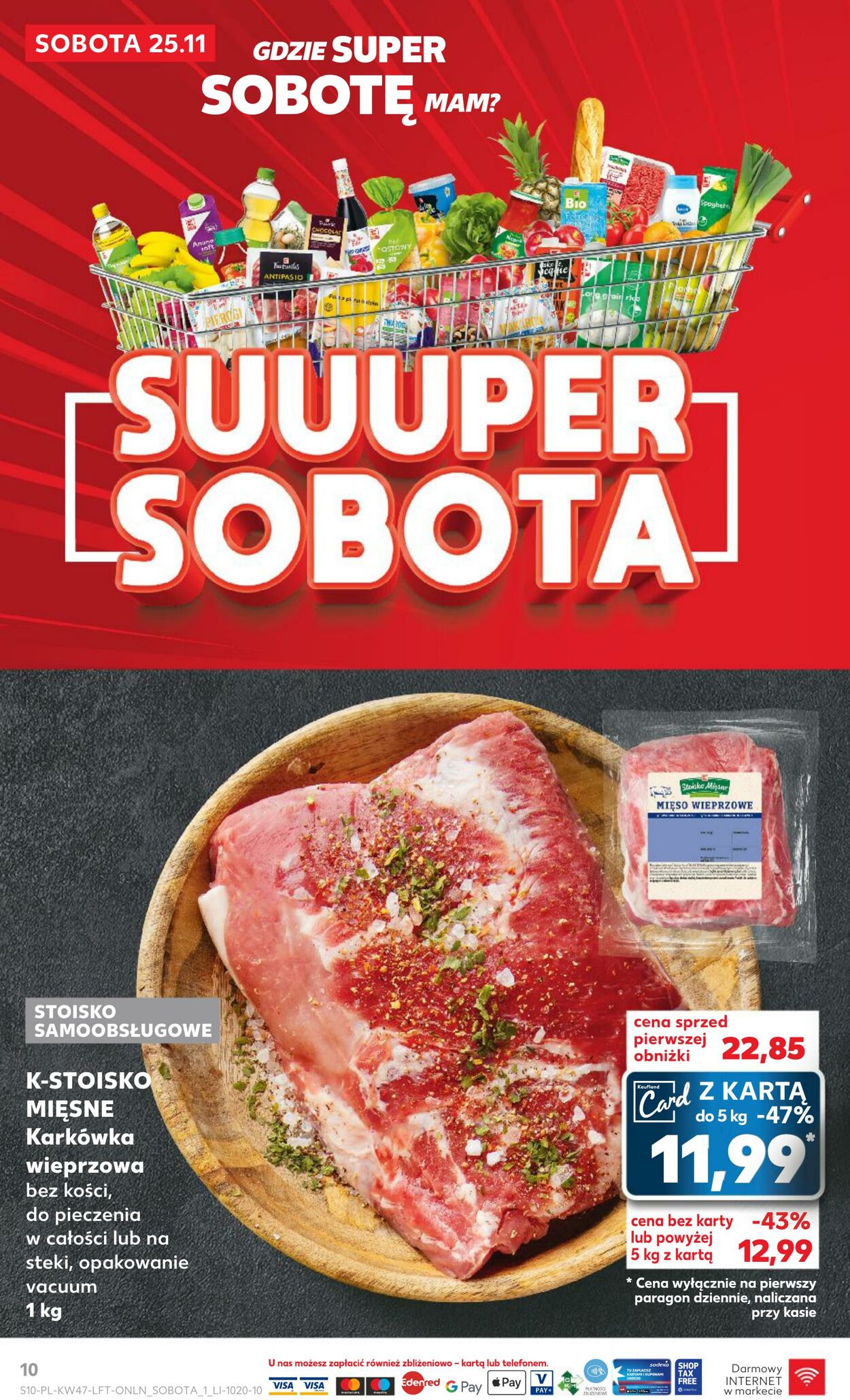 Gazetka Kaufland 23.11.2023 - 29.11.2023