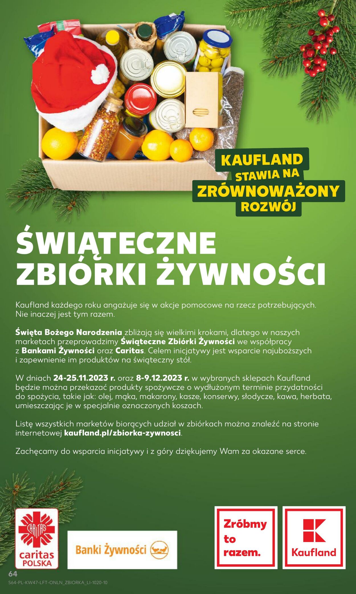 Gazetka Kaufland 23.11.2023 - 29.11.2023