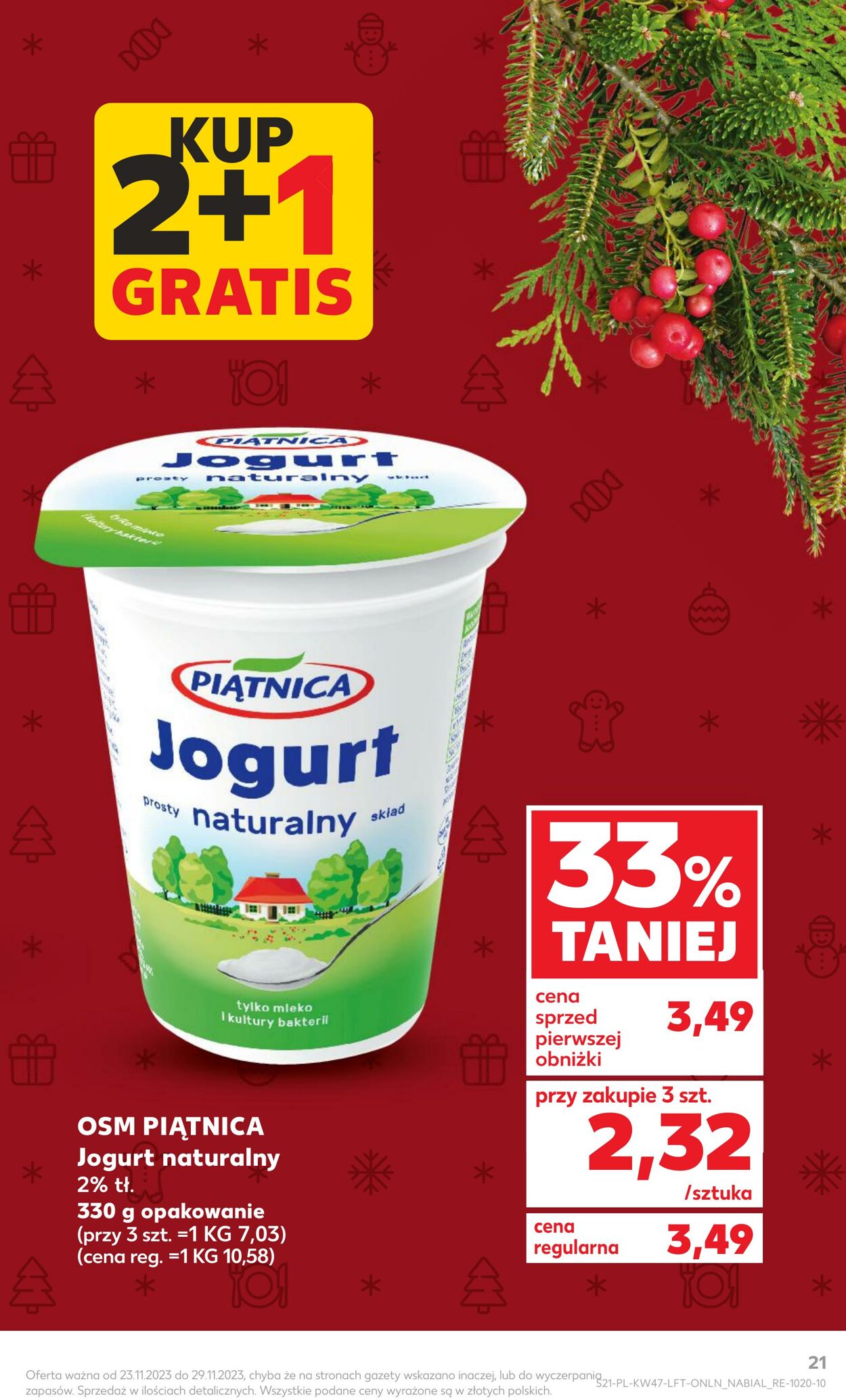 Gazetka Kaufland 23.11.2023 - 29.11.2023