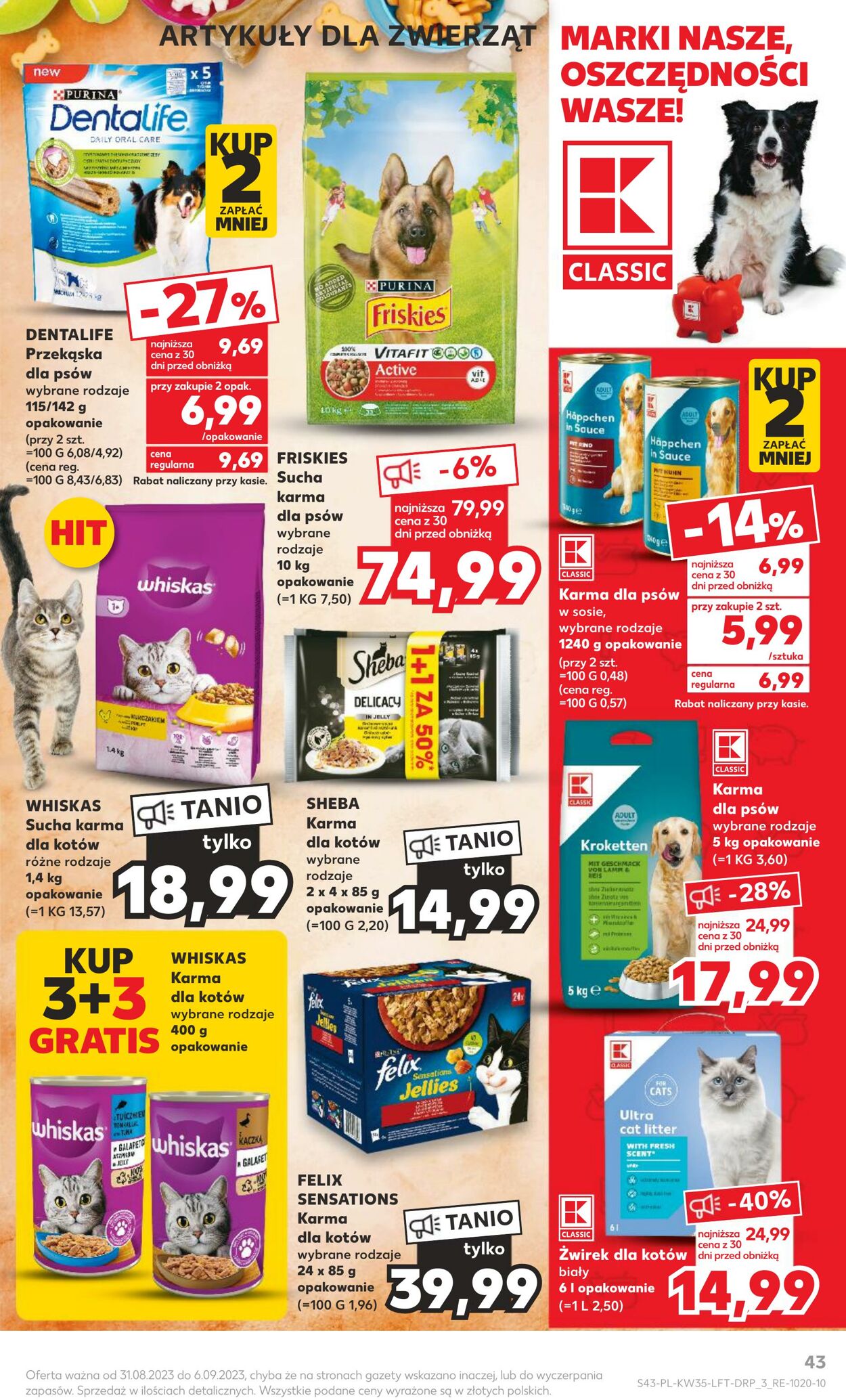 Gazetka Kaufland 31.08.2023 - 06.09.2023