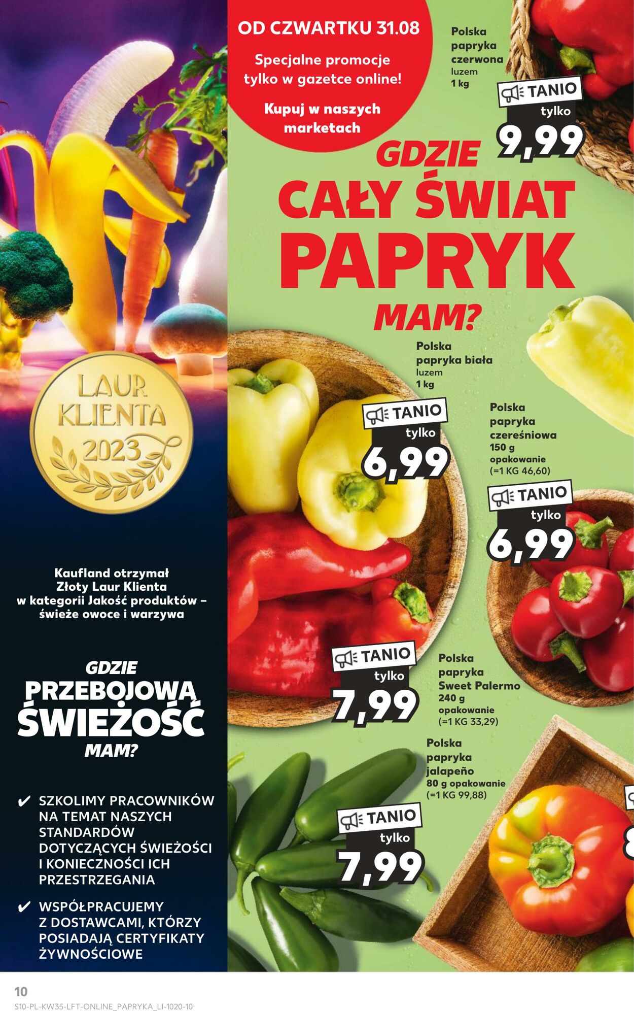 Gazetka Kaufland 31.08.2023 - 06.09.2023