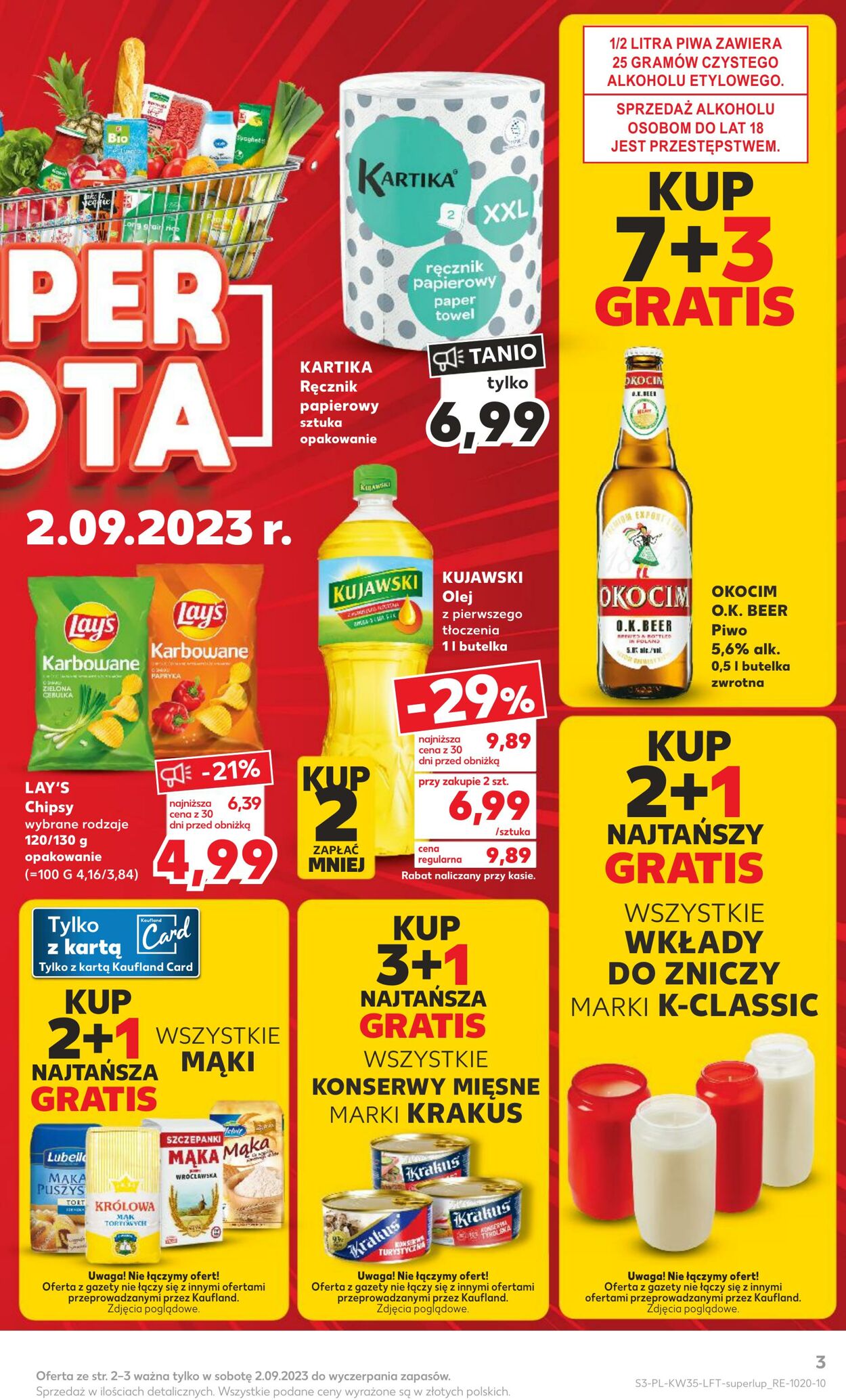 Gazetka Kaufland 31.08.2023 - 06.09.2023