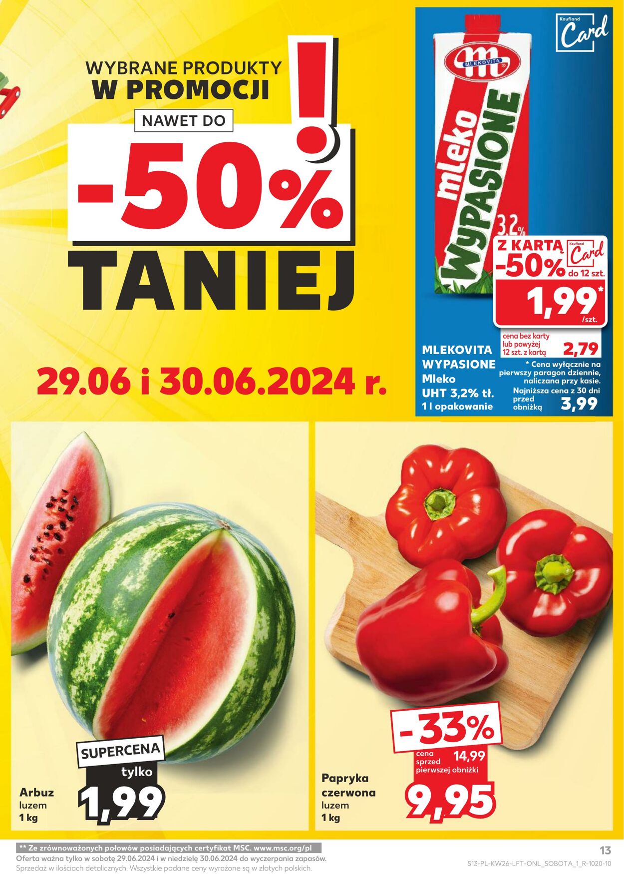 Gazetka Kaufland 27.06.2024 - 03.07.2024