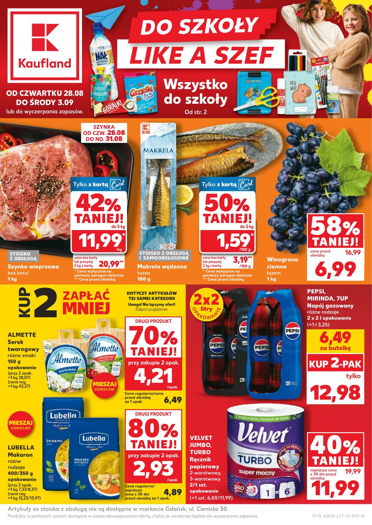 Gazetka Kaufland 28.08.2025 - 03.09.2025