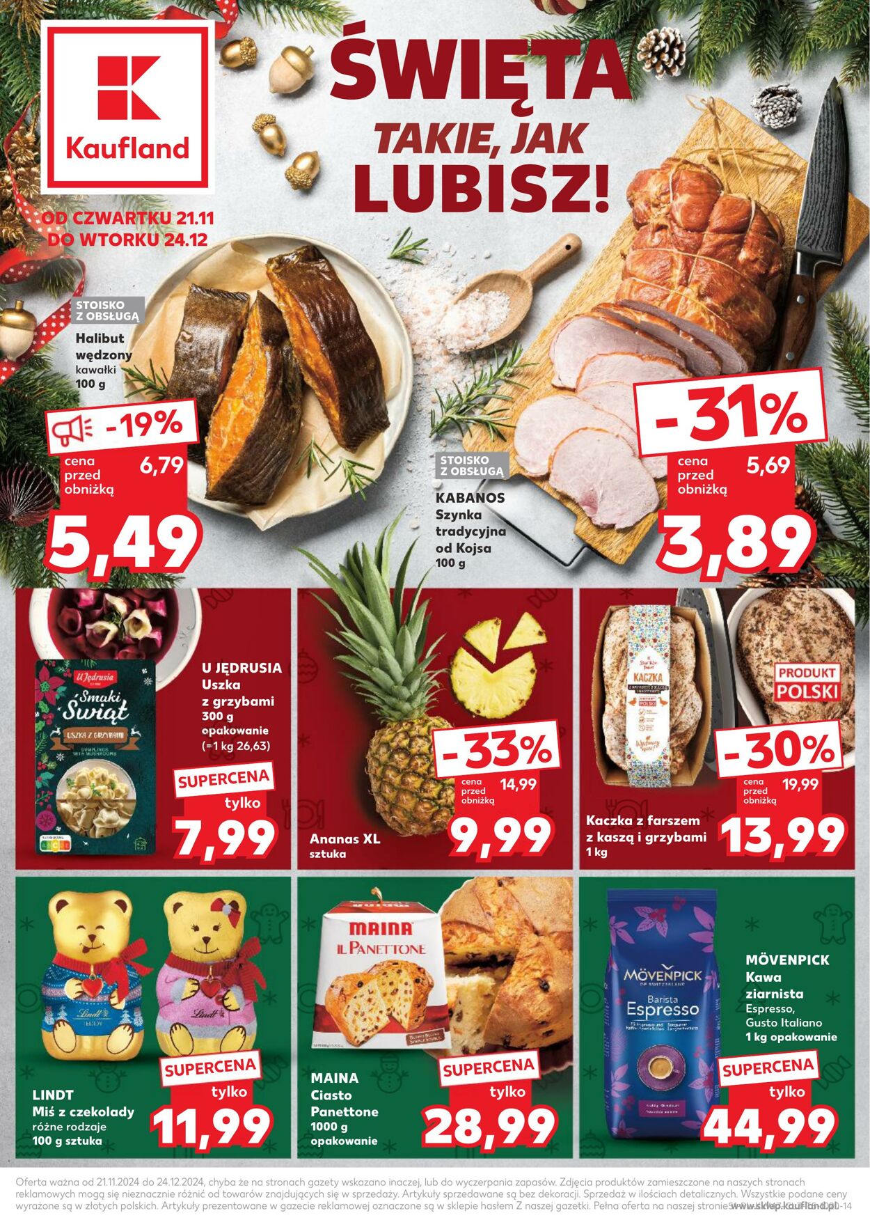 Gazetka Kaufland 21.11.2024 - 24.12.2024