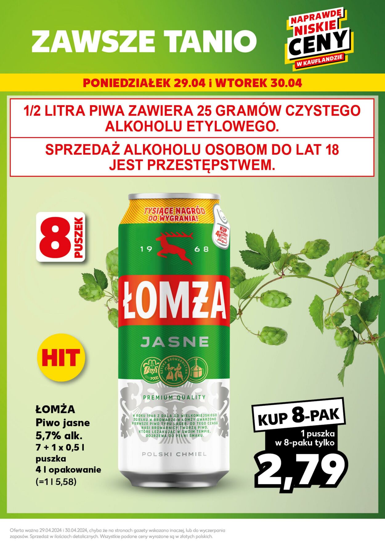 Gazetka Kaufland 29.04.2024 - 30.04.2024