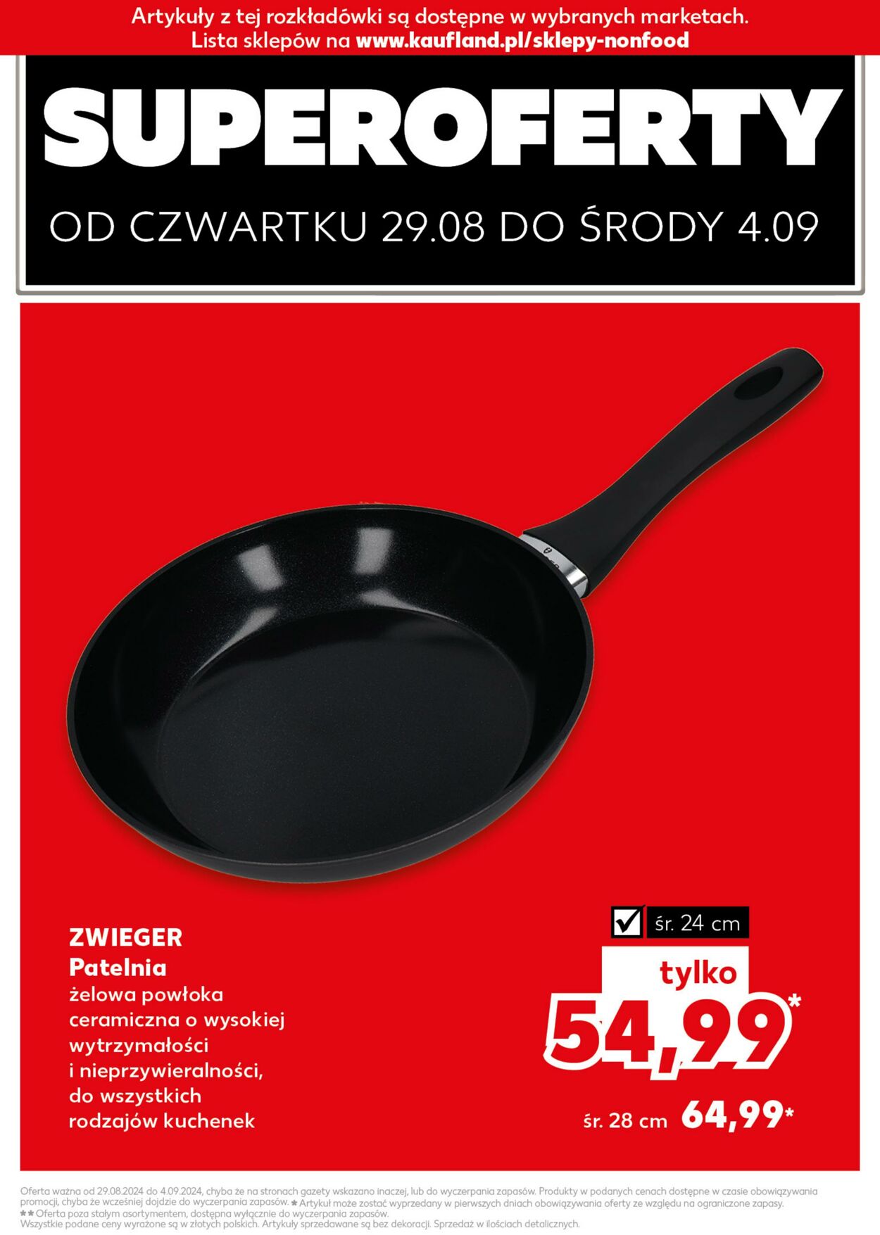 Gazetka Kaufland 29.08.2024 - 04.09.2024