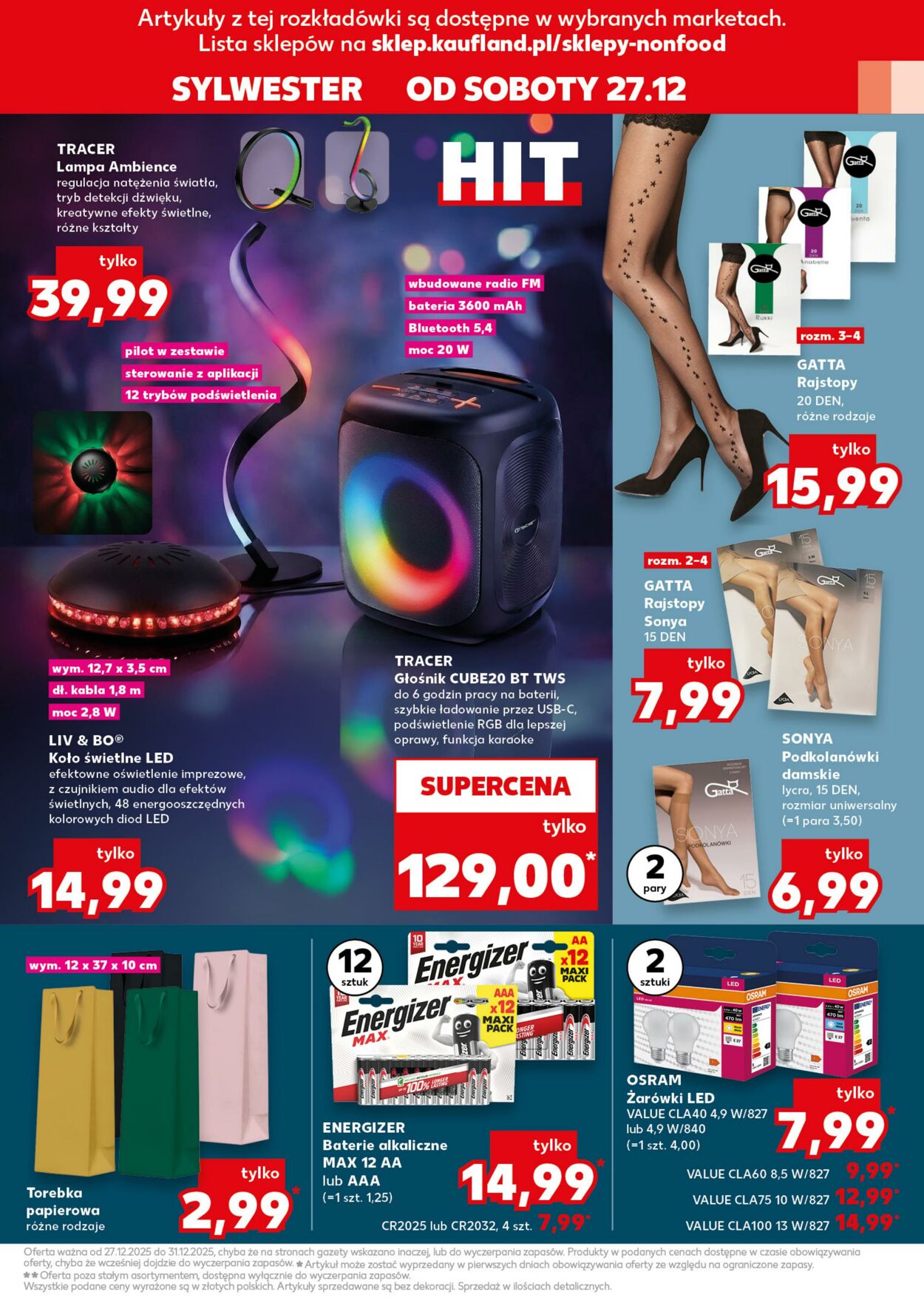 Gazetka Kaufland 27.12.2025 - 31.12.2025