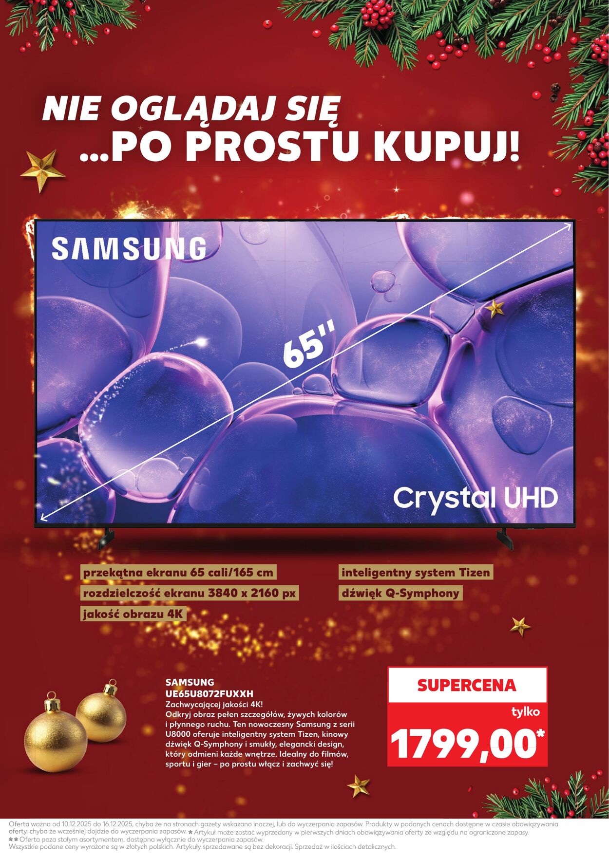 Gazetka Kaufland 10.12.2025 - 16.12.2025