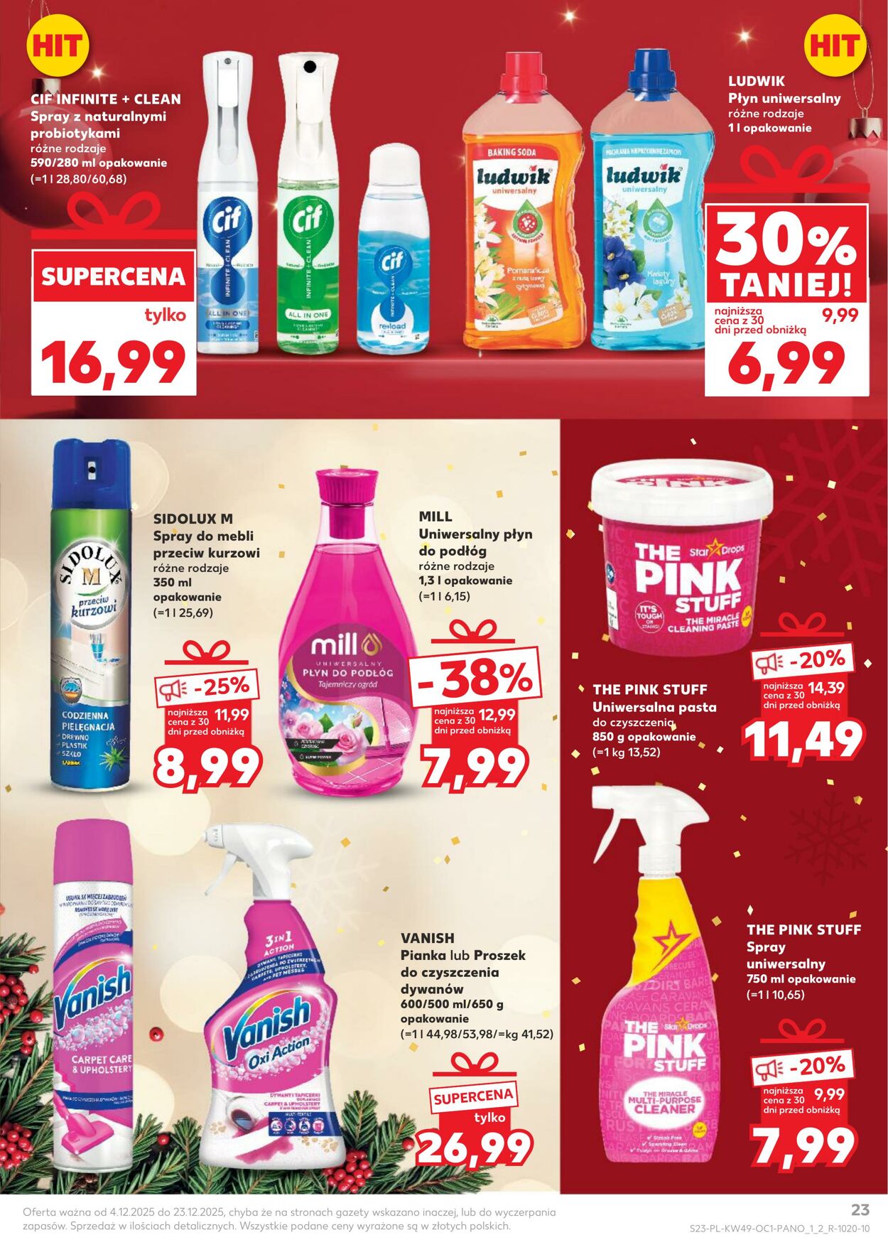 Gazetka Kaufland 04.12.2025 - 23.12.2025