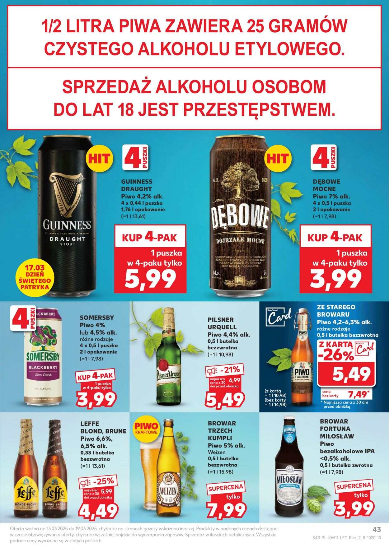 Gazetka Kaufland 13.03.2025 - 19.03.2025