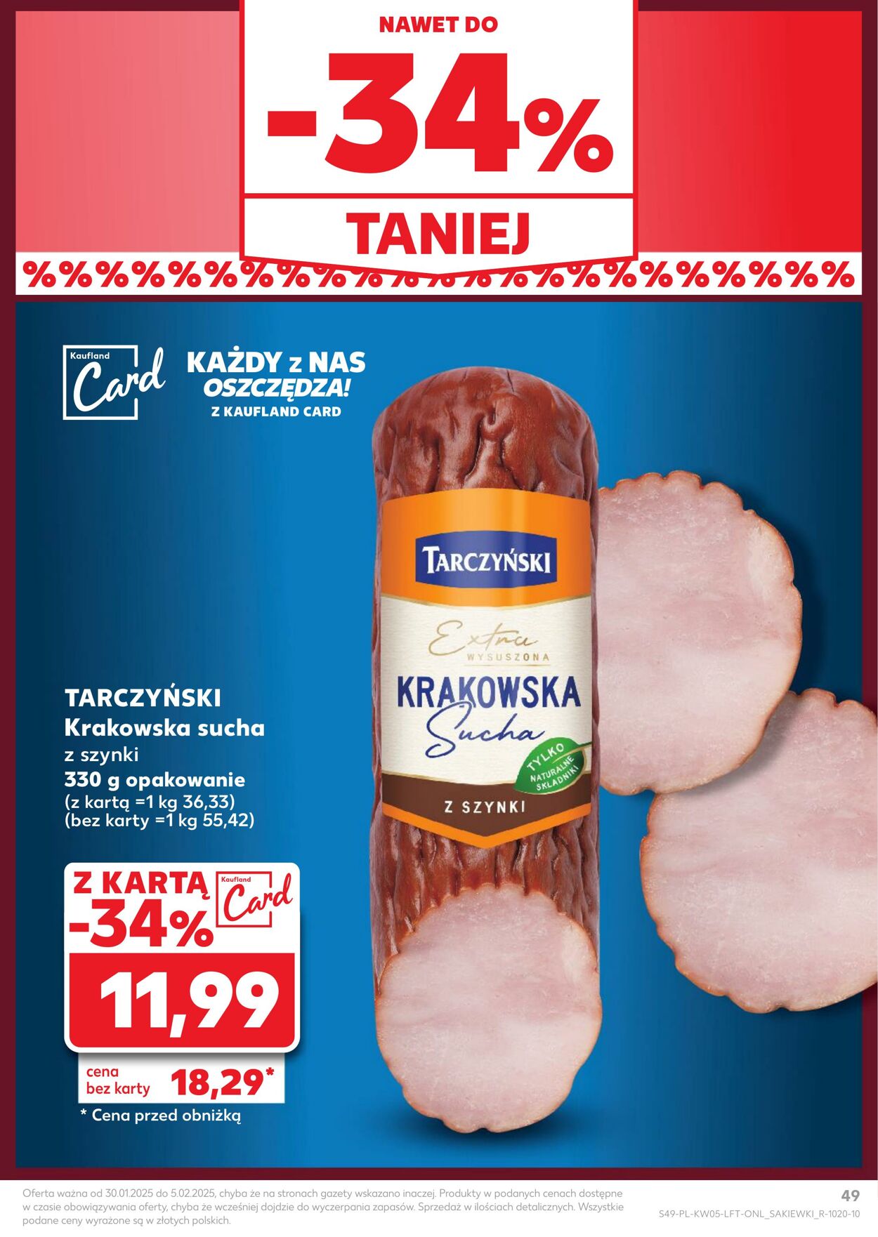 Gazetka Kaufland 30.01.2025 - 05.02.2025