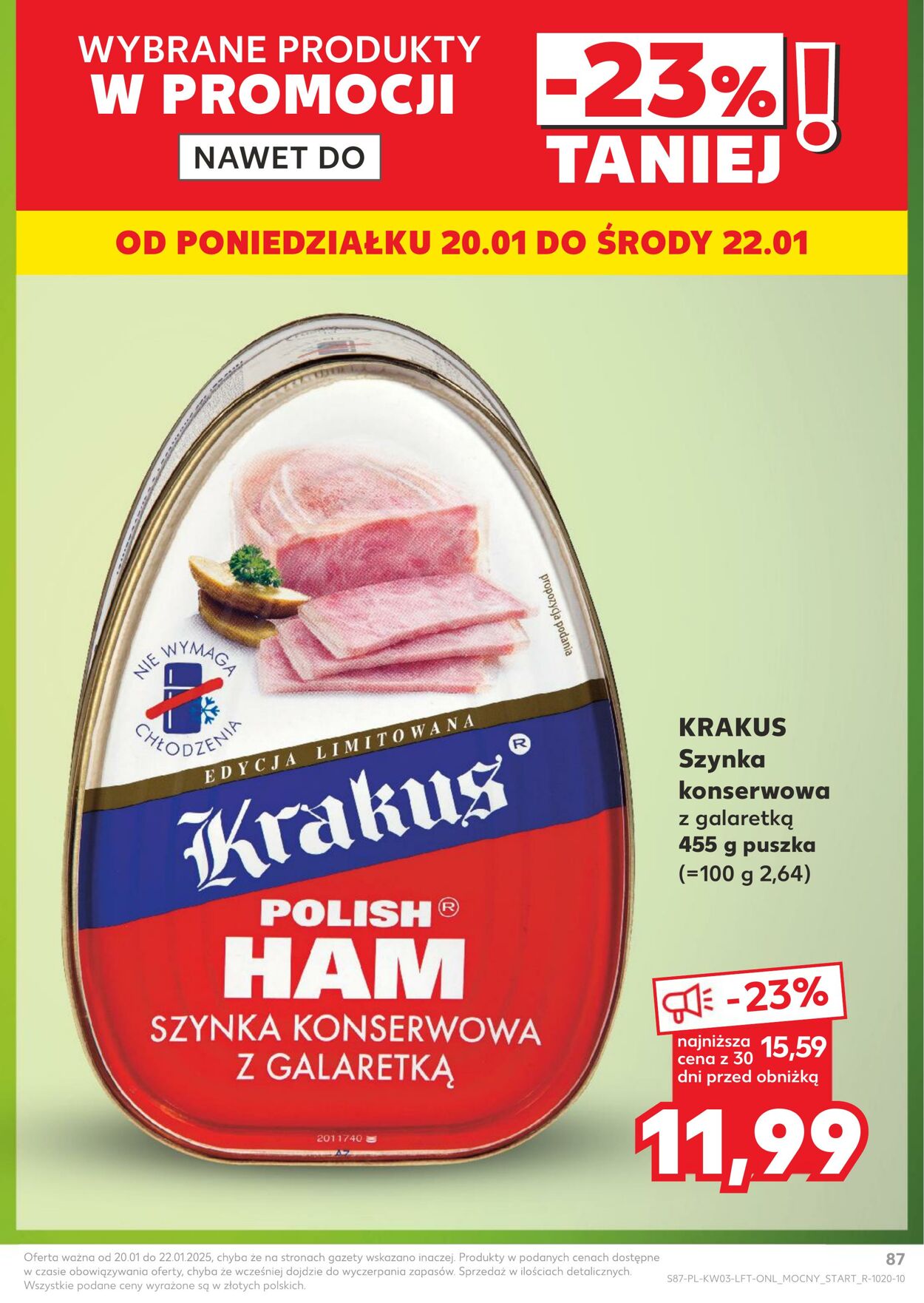 Gazetka Kaufland 16.01.2025 - 22.01.2025